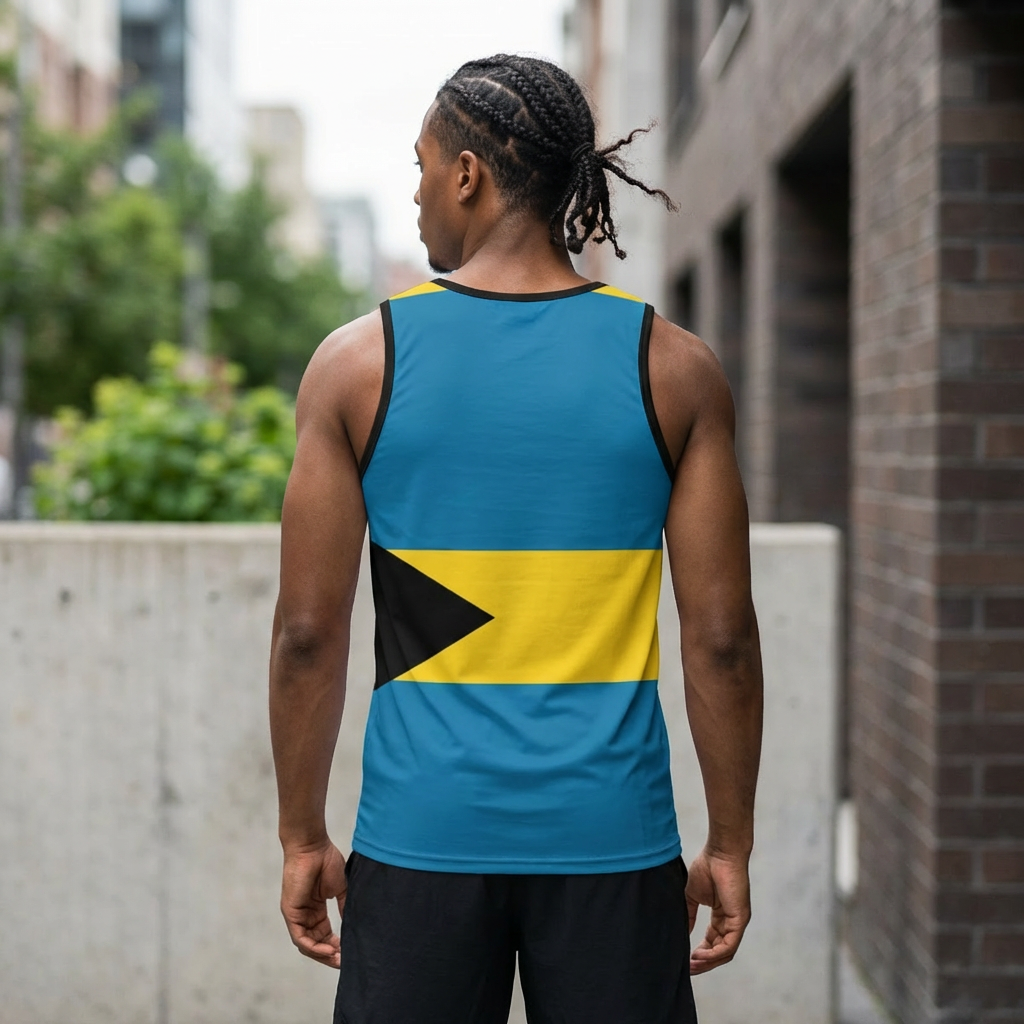 Bahamas Flag Basketball Jersey product thumbnail image Bahamas Flag Basketball Jersey product thumbnail image