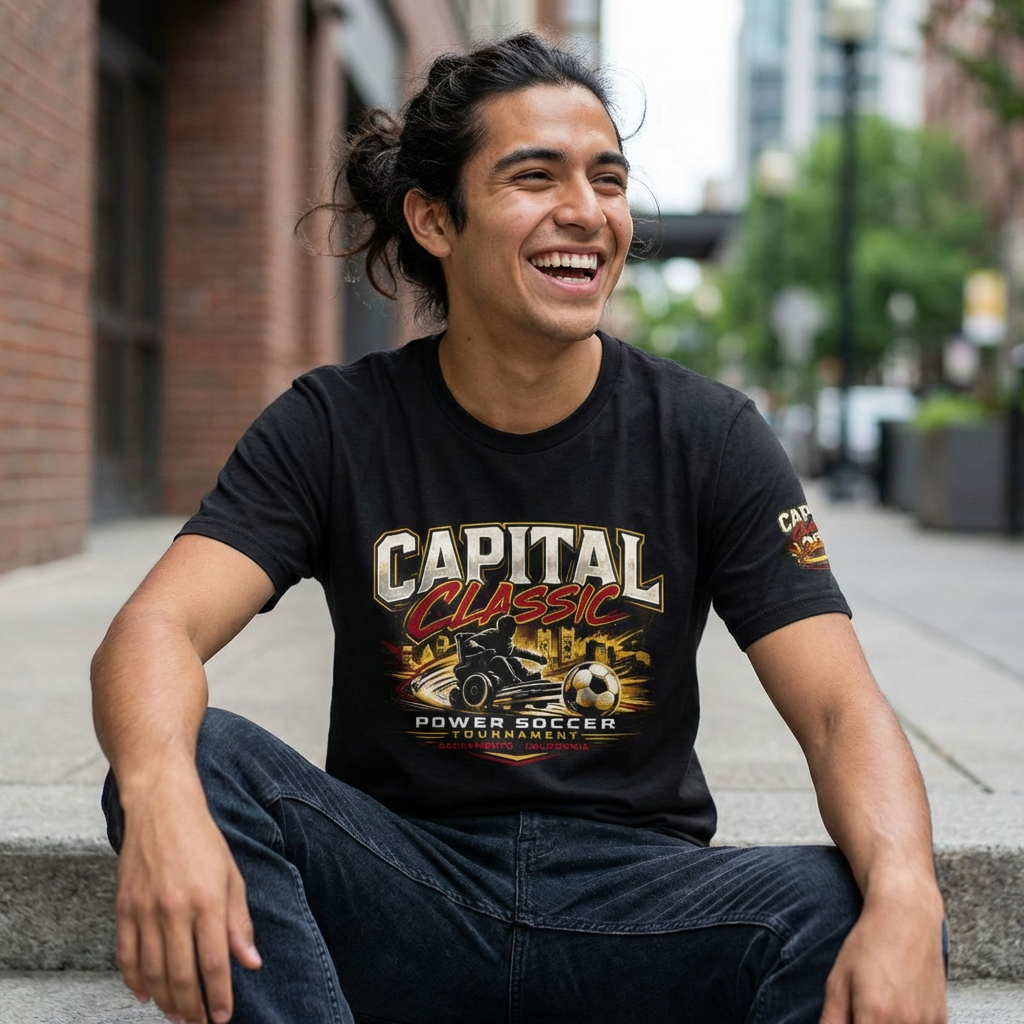 Capital Classic 2026 Power Soccer Tournament T-Shirt product thumbnail image Capital Classic 2026 Power Soccer Tournament T-Shirt product thumbnail image