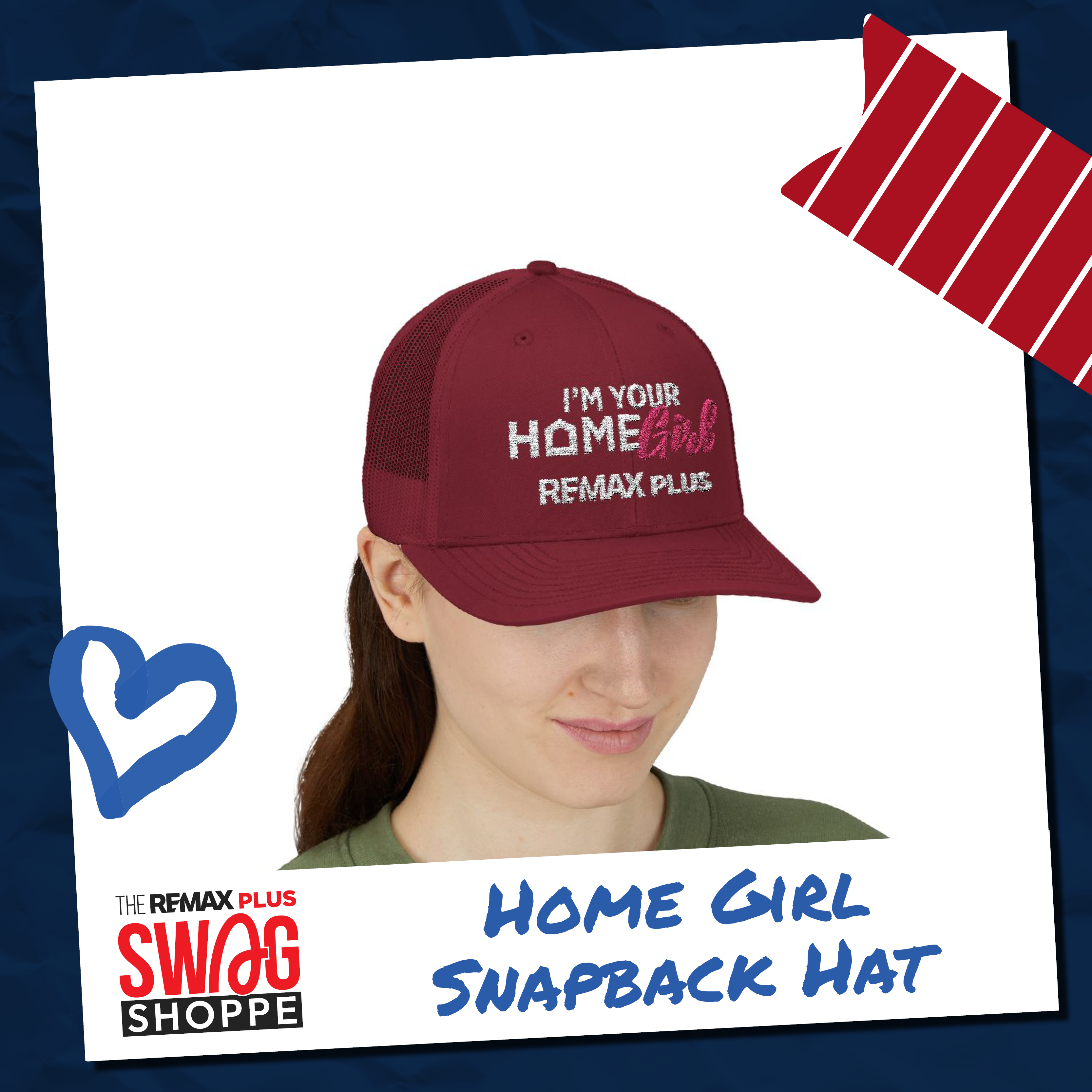 I'm Your Home Girl Snapback Trucker Cap product thumbnail image