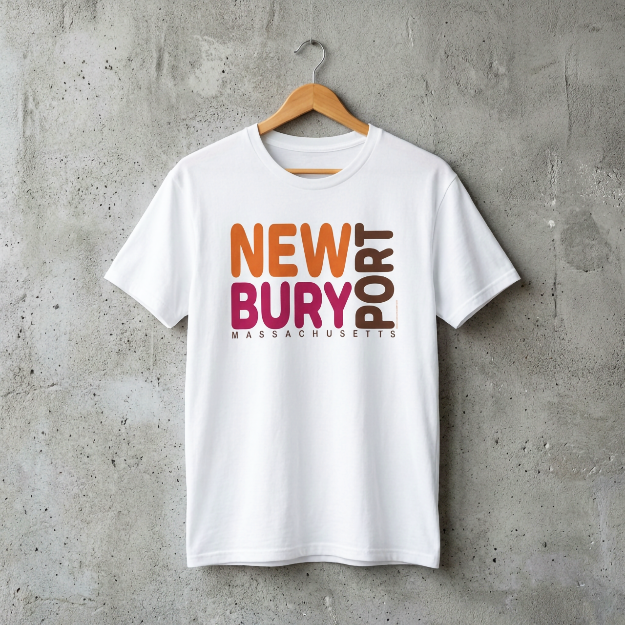 Newburport Massachusetts Tee Shirt product thumbnail image
