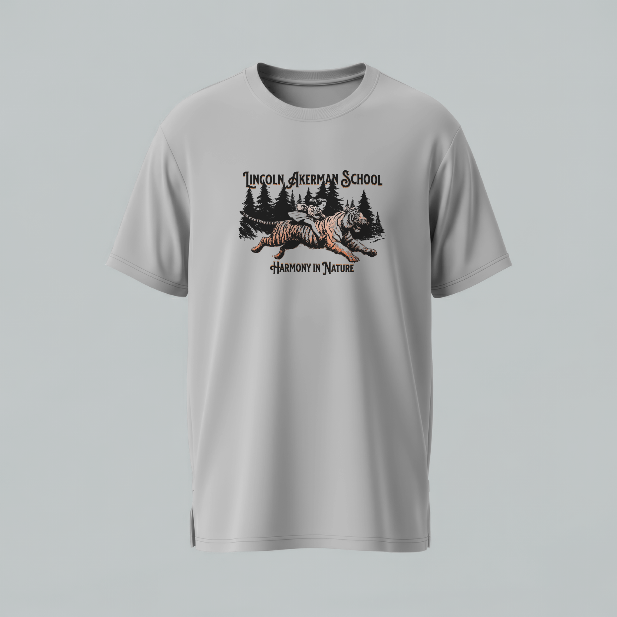 Kids' LAS "Harmony in Nature" Cotton Short Sleeve Tee — Youth Soft Athletic T-Shirt product thumbnail image Kids' LAS "Harmony in Nature" Cotton Short Sleeve Tee — Youth Soft Athletic T-Shirt product thumbnail image