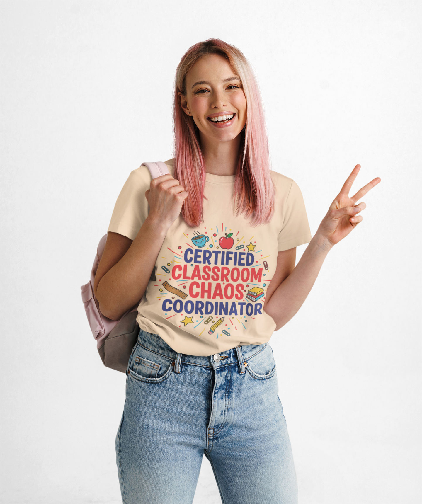Certified Classroom Chaos Coordinator Tee | teacher appreciation, teacher life product thumbnail image