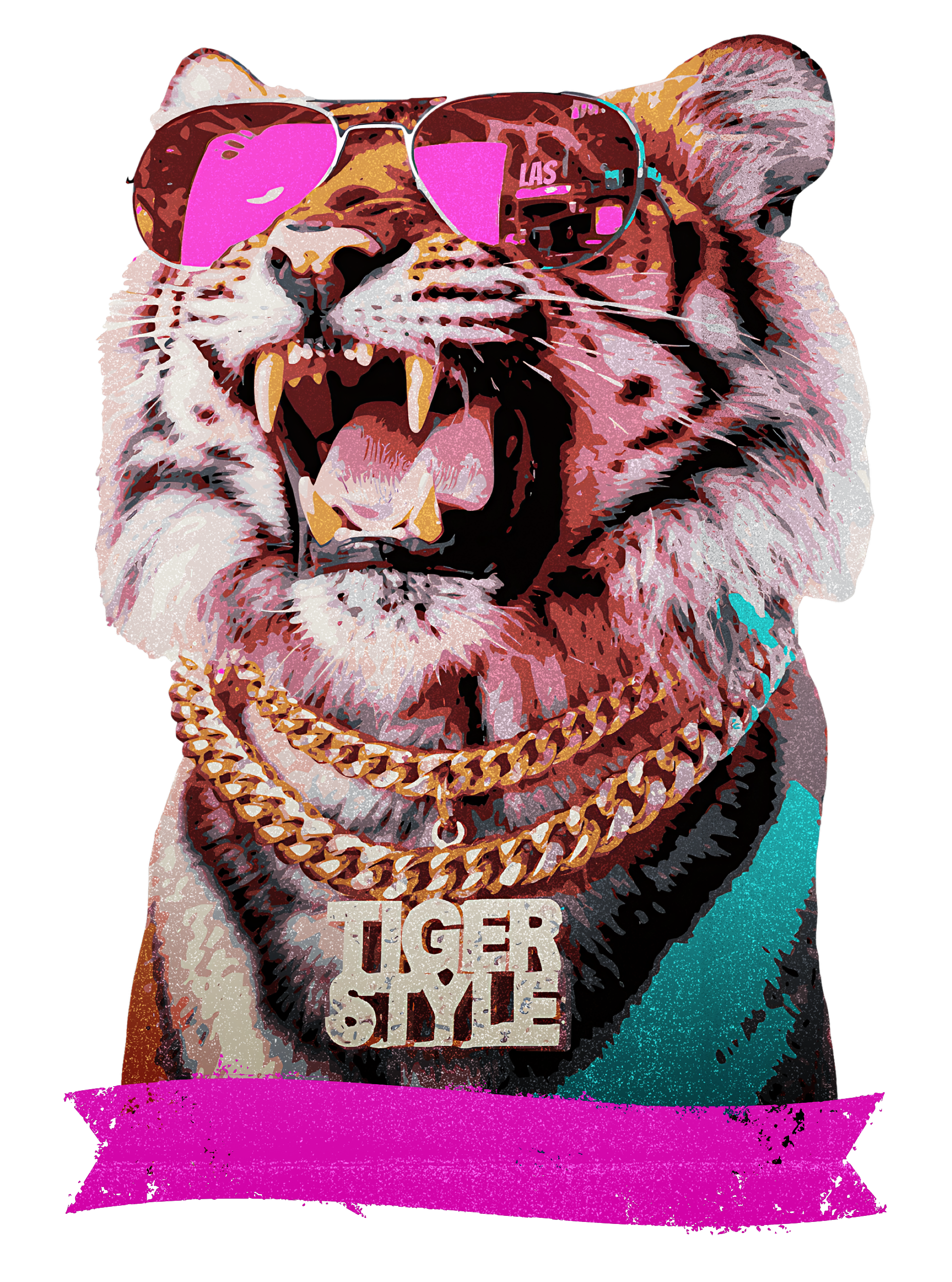 LAS "Tiger Style Roar" Cotton Short Sleeve Tee — Youth Soft Athletic T-Shirt product thumbnail image LAS "Tiger Style Roar" Cotton Short Sleeve Tee — Youth Soft Athletic T-Shirt product thumbnail image