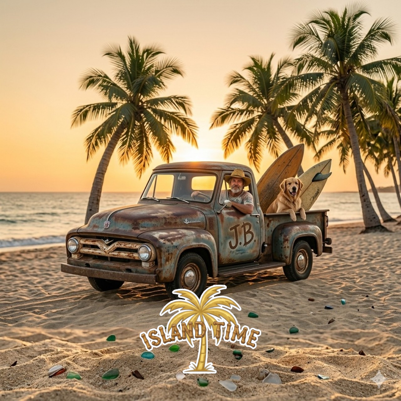 Beach Bum Truck Tee product thumbnail image