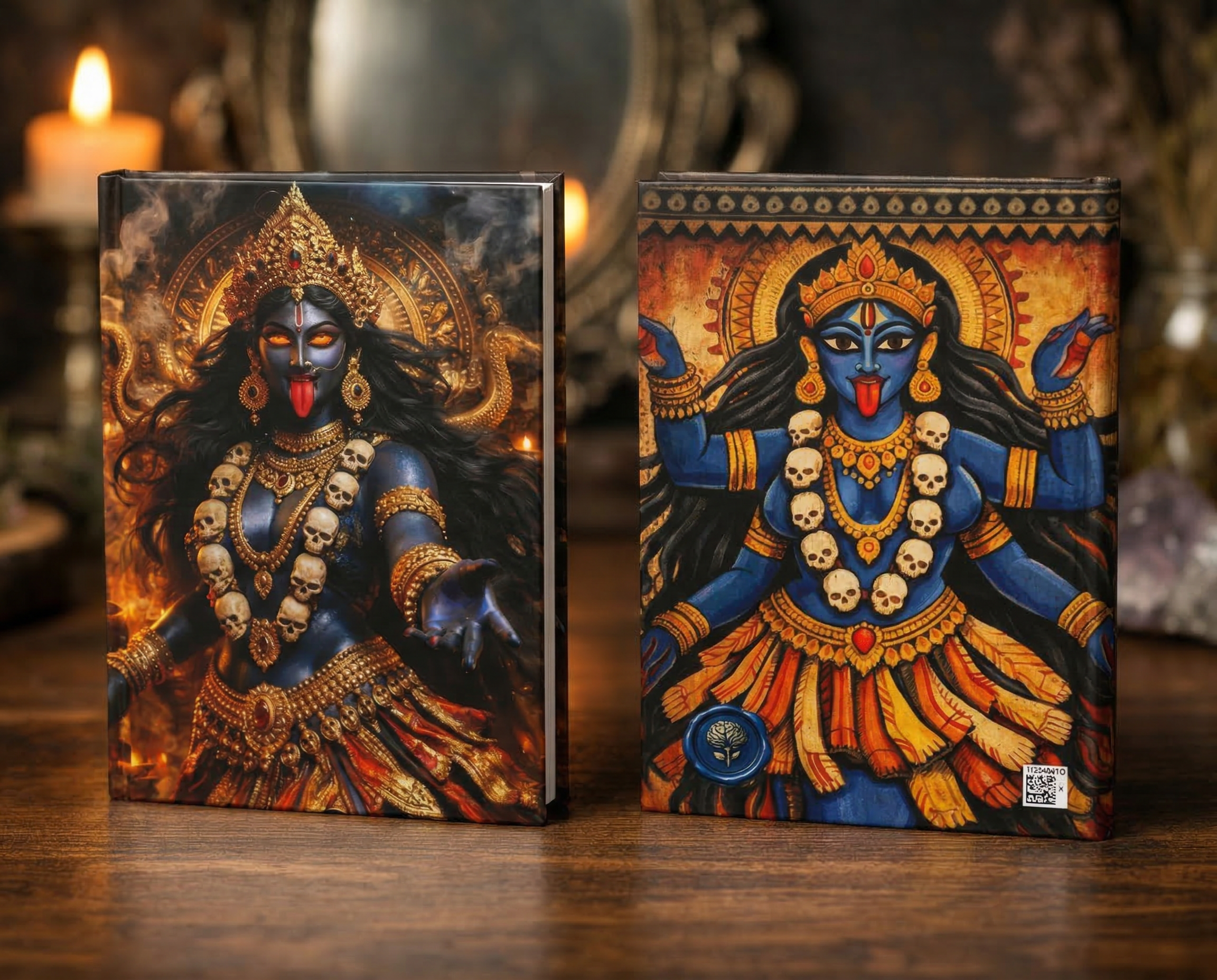 Kali Ma Shadow Work Journal – Dark Feminine Goddess Notebook for Spiritual Transformation | Occult Witch Journal | Divine Feminine Writing Book product thumbnail image