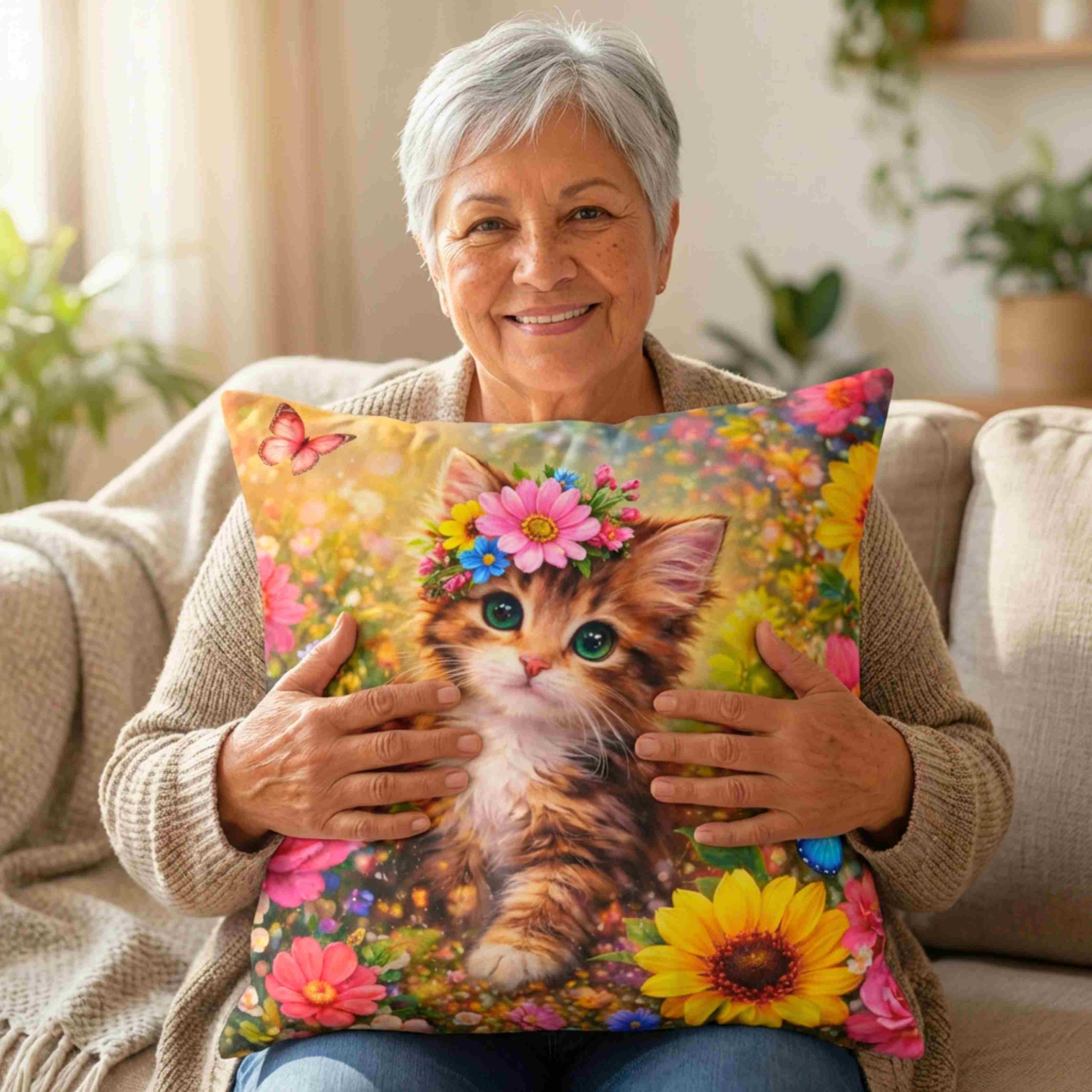 Cat Cushions | Cat Pillows | Washable Cat Pillow Case product thumbnail image Cat Cushions | Cat Pillows | Washable Cat Pillow Case product thumbnail image