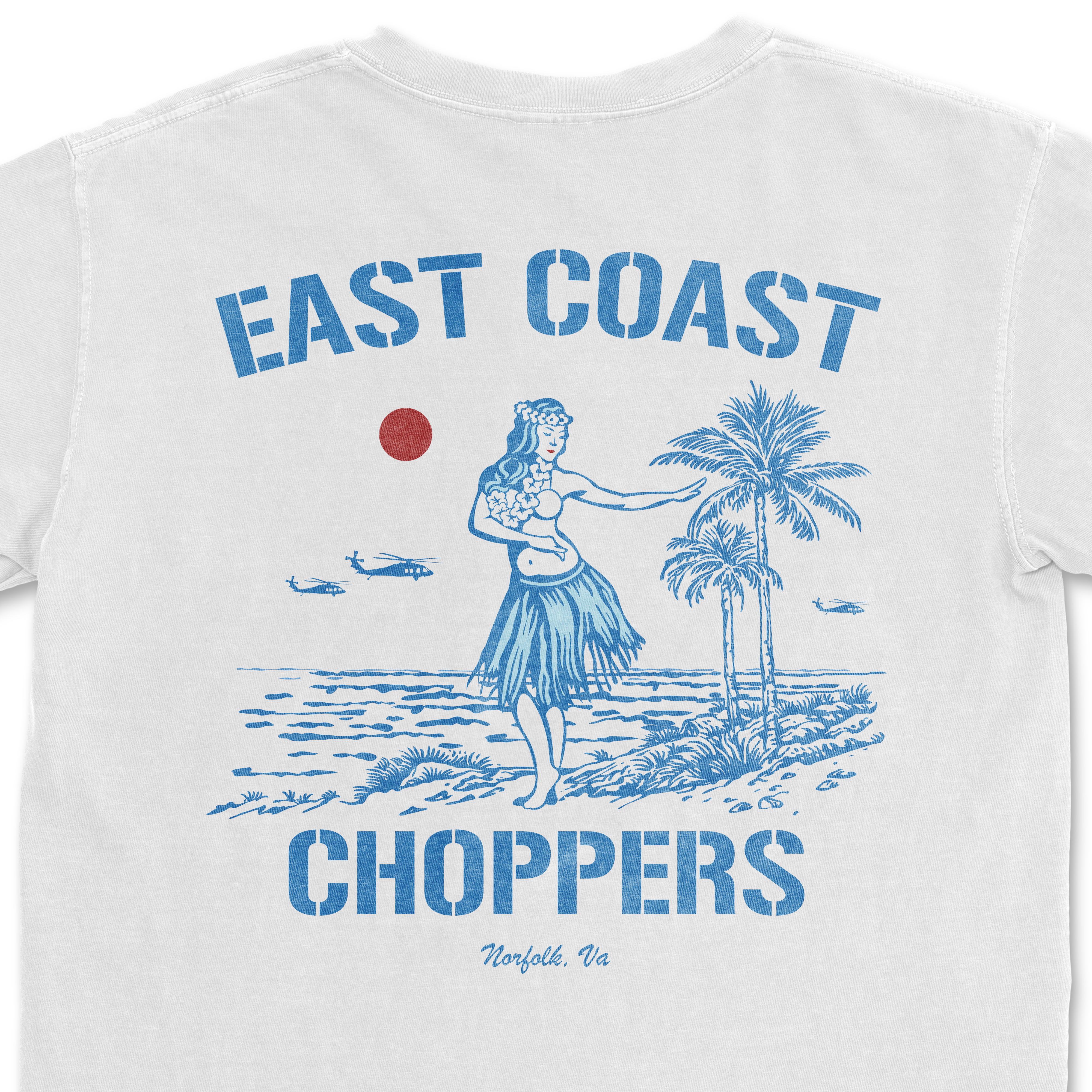Original Hula | East Coast Choppers Comfort Colors Shirt