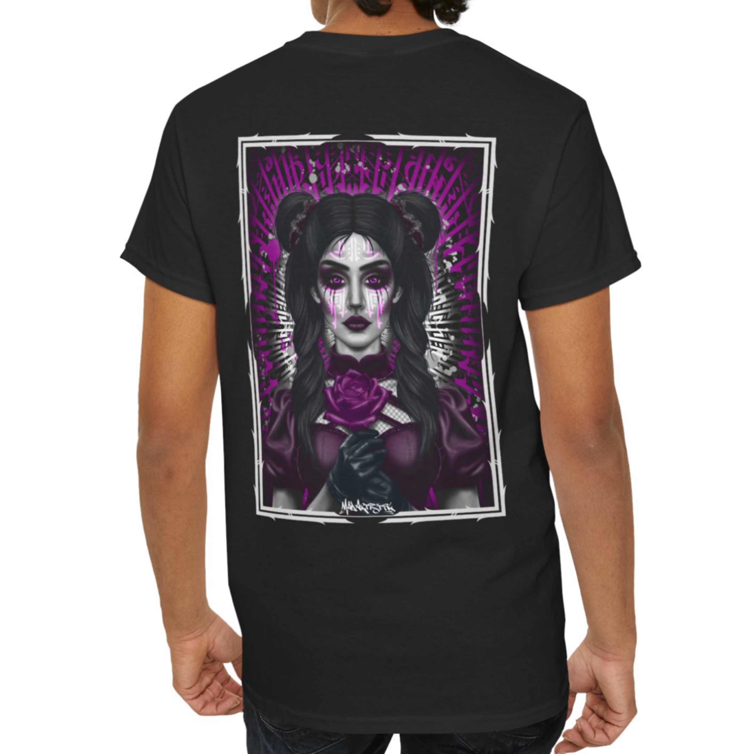 “Rose for the Wicked ” — Unisex Graphic Tee product thumbnail image “Rose for the Wicked ” — Unisex Graphic Tee product thumbnail image
