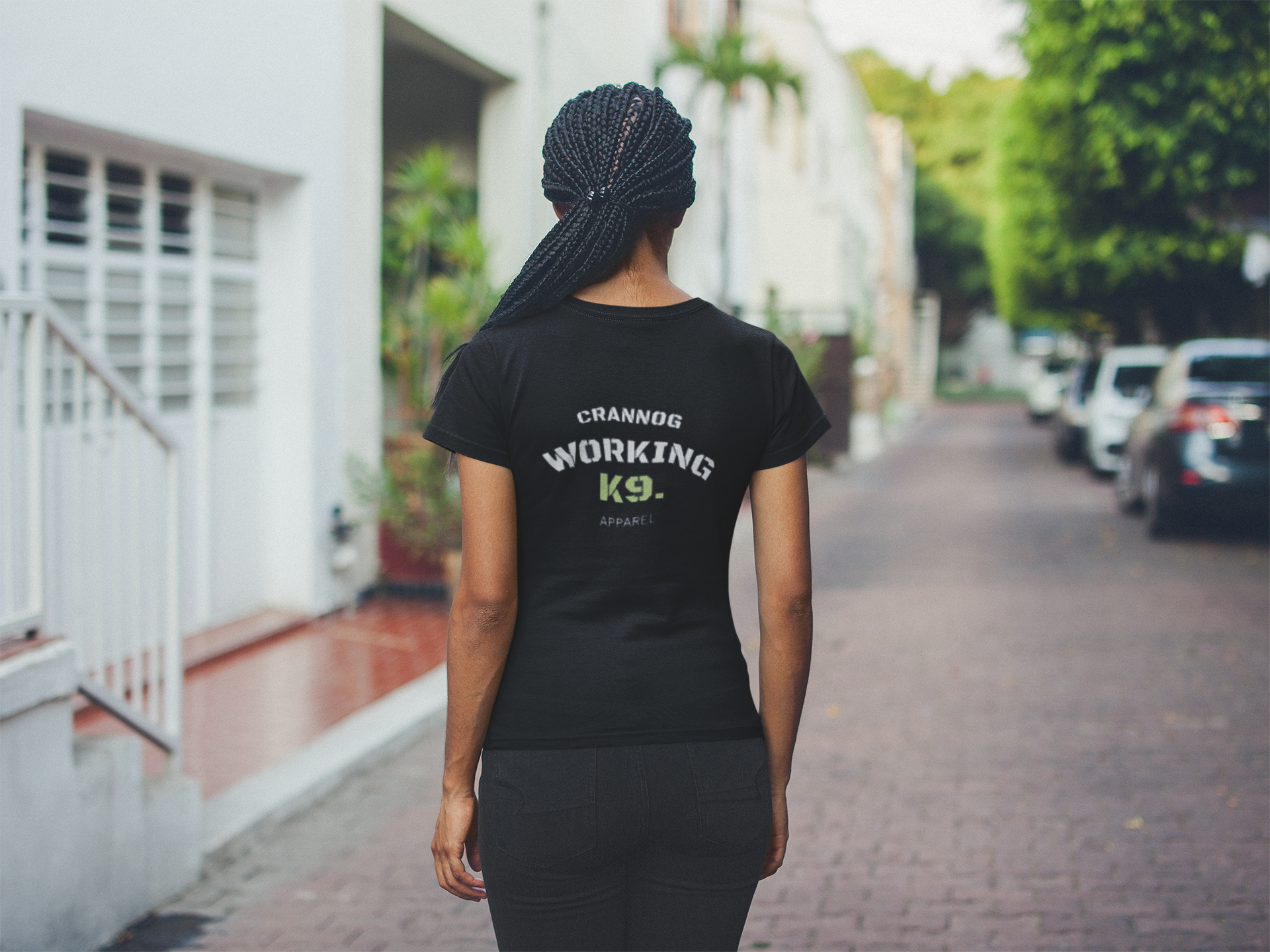 Crannog Working K9 Apparel Women's Cotton T-Shirt product thumbnail image Crannog Working K9 Apparel Women's Cotton T-Shirt product thumbnail image