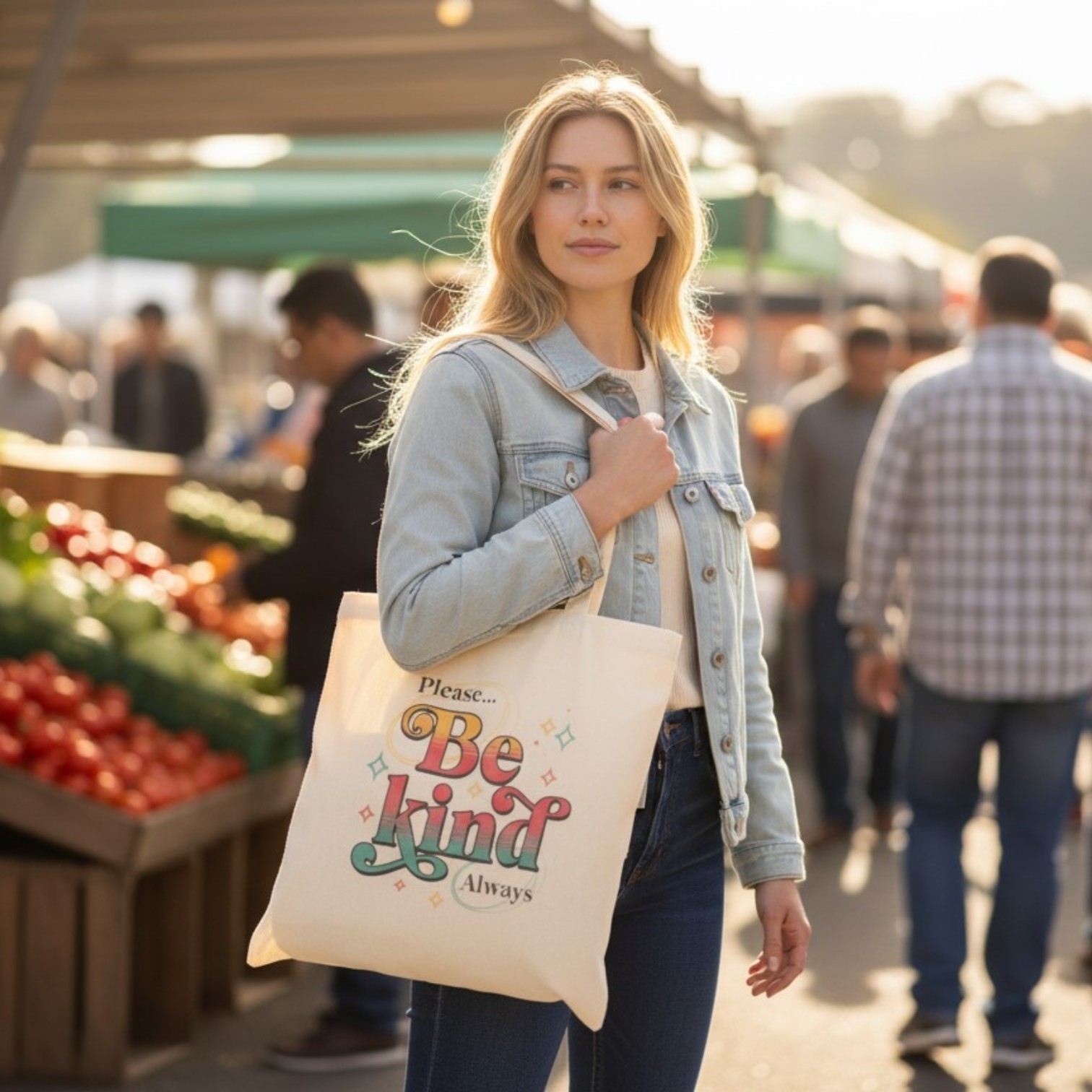 Be Kind Always Tote Bag FS™ product thumbnail image Be Kind Always Tote Bag FS™ product thumbnail image