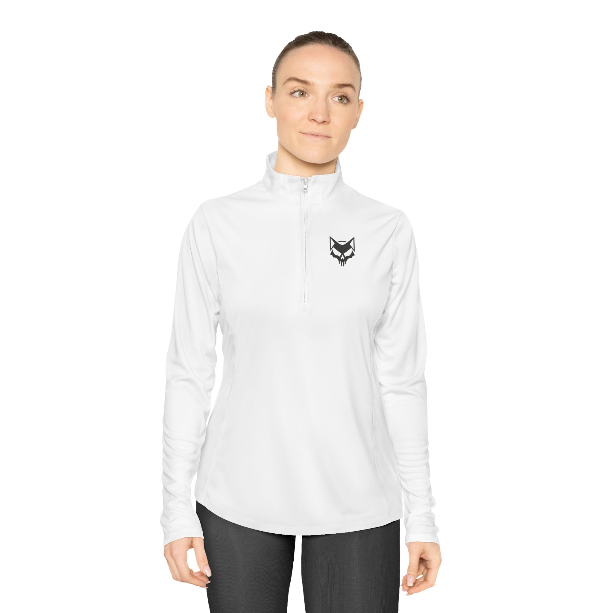 Dead Katt Ladies Quarter-Zip Pullover product thumbnail image Dead Katt Ladies Quarter-Zip Pullover product thumbnail image
