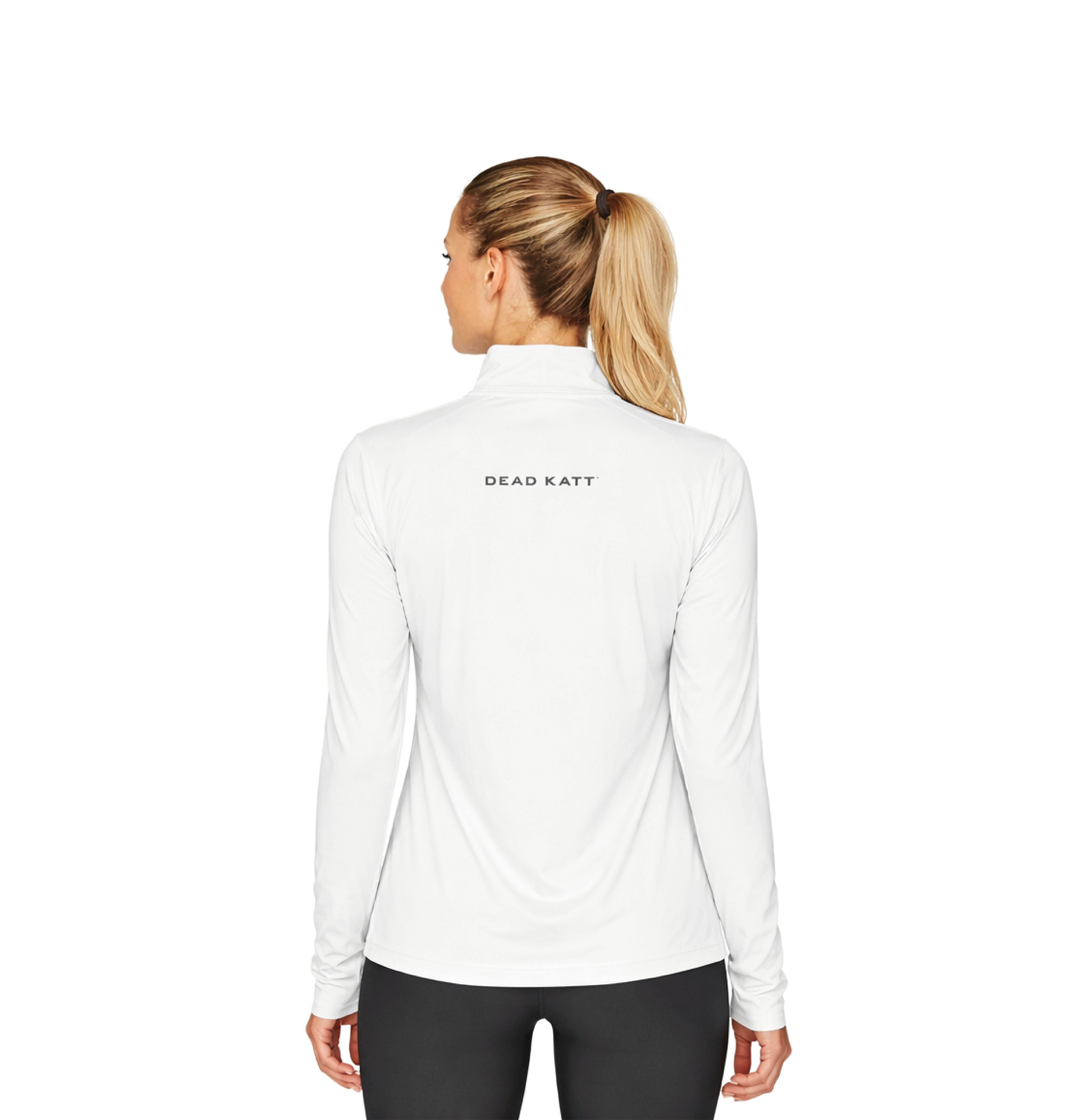 Dead Katt Ladies Quarter-Zip Pullover  product thumbnail image