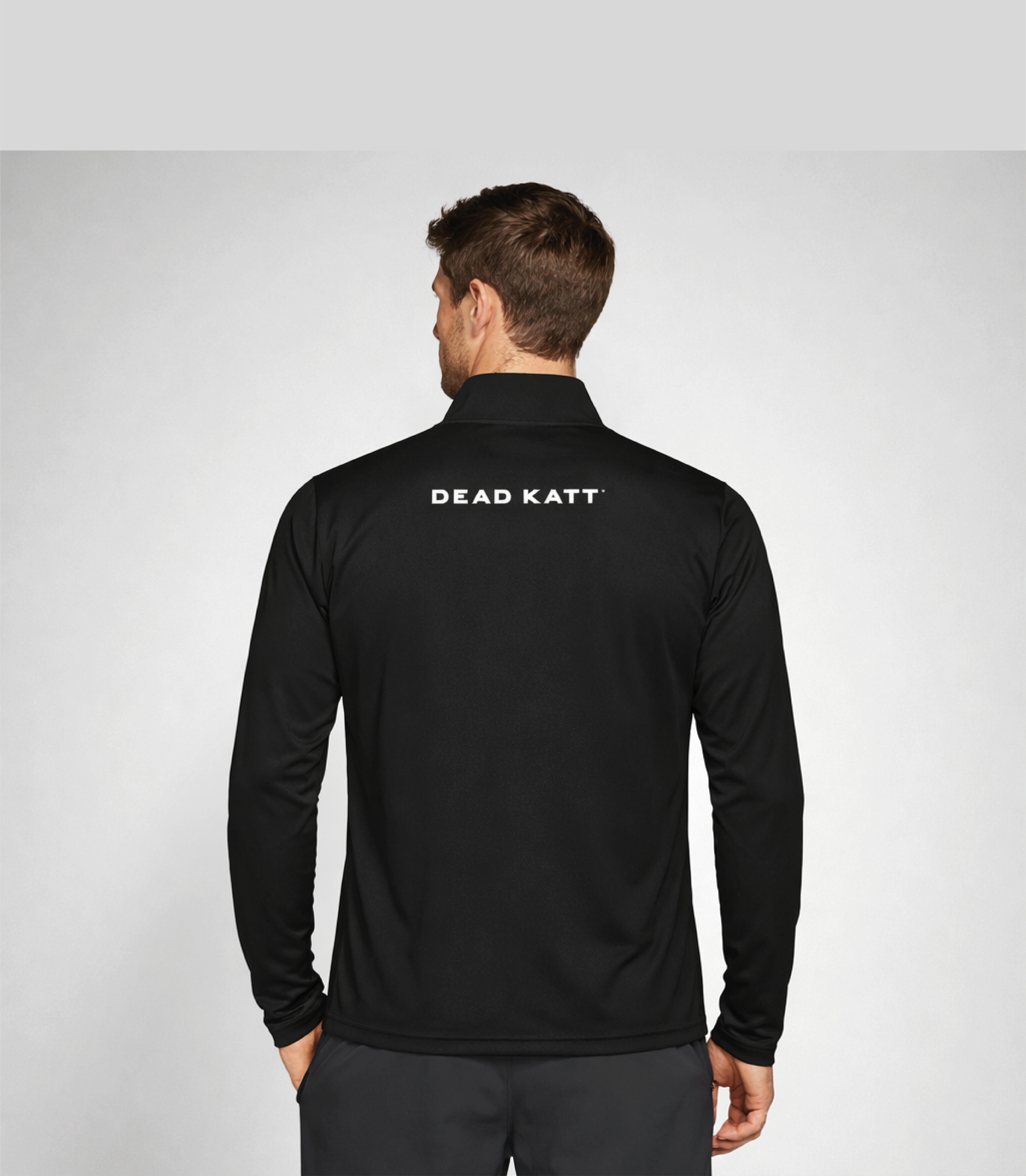 Dead Katt Quarter-Zip Pullover Shadow Instinct product thumbnail image