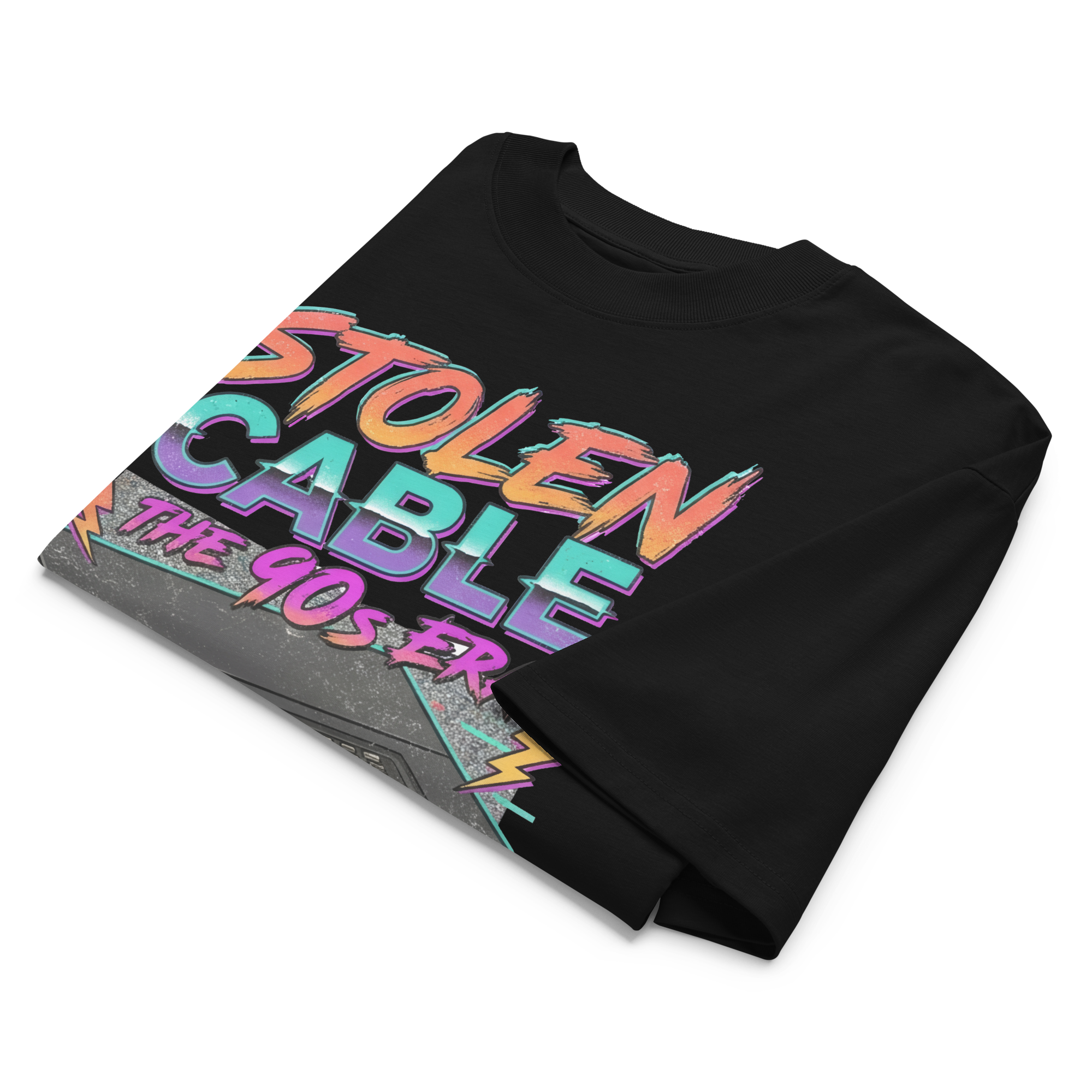 Stolen Cable (The 90's Era) T-Shirt product thumbnail image