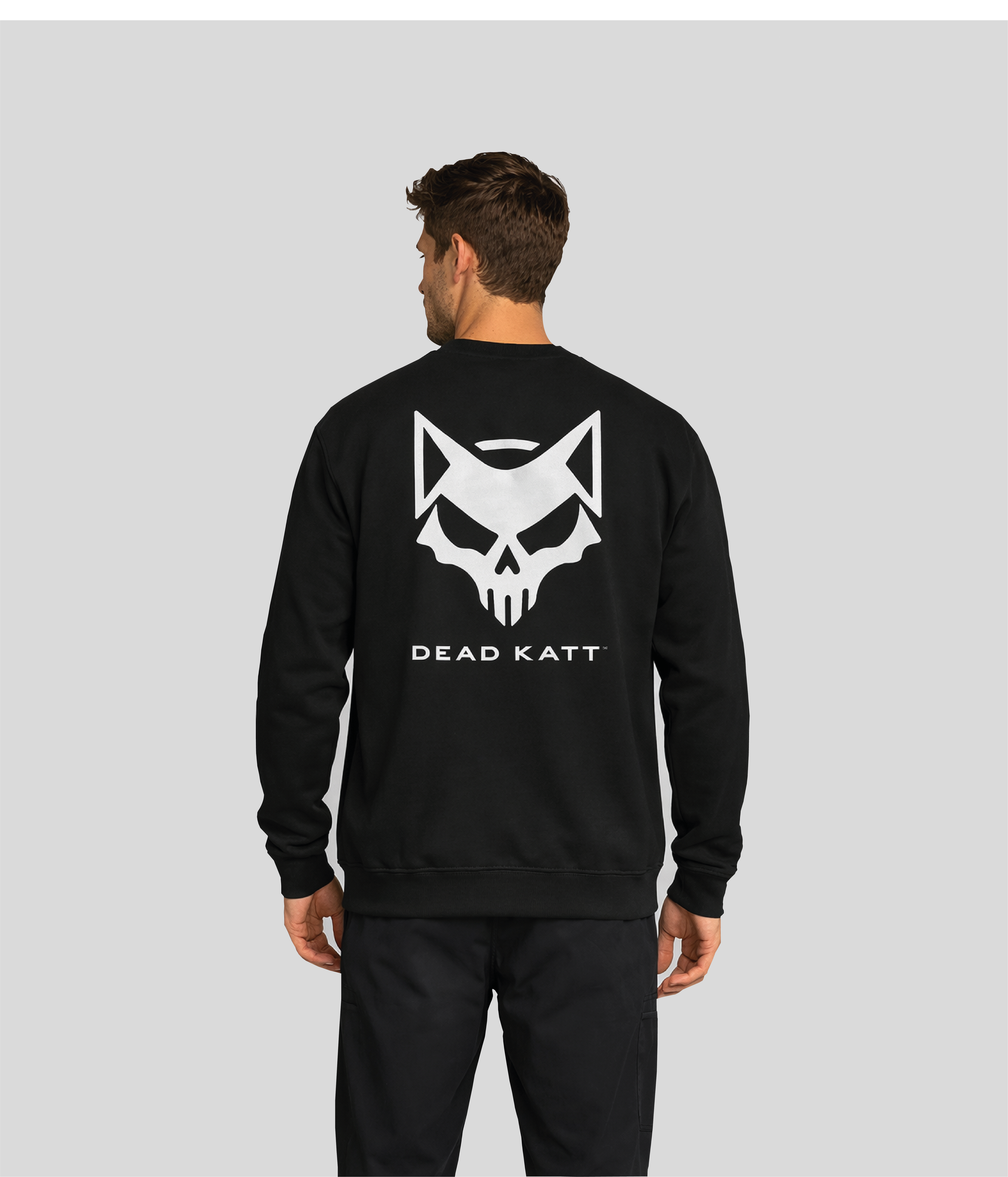 Dead Katt Skull Graphic Sweatshirt product thumbnail image Dead Katt Skull Graphic Sweatshirt product thumbnail image