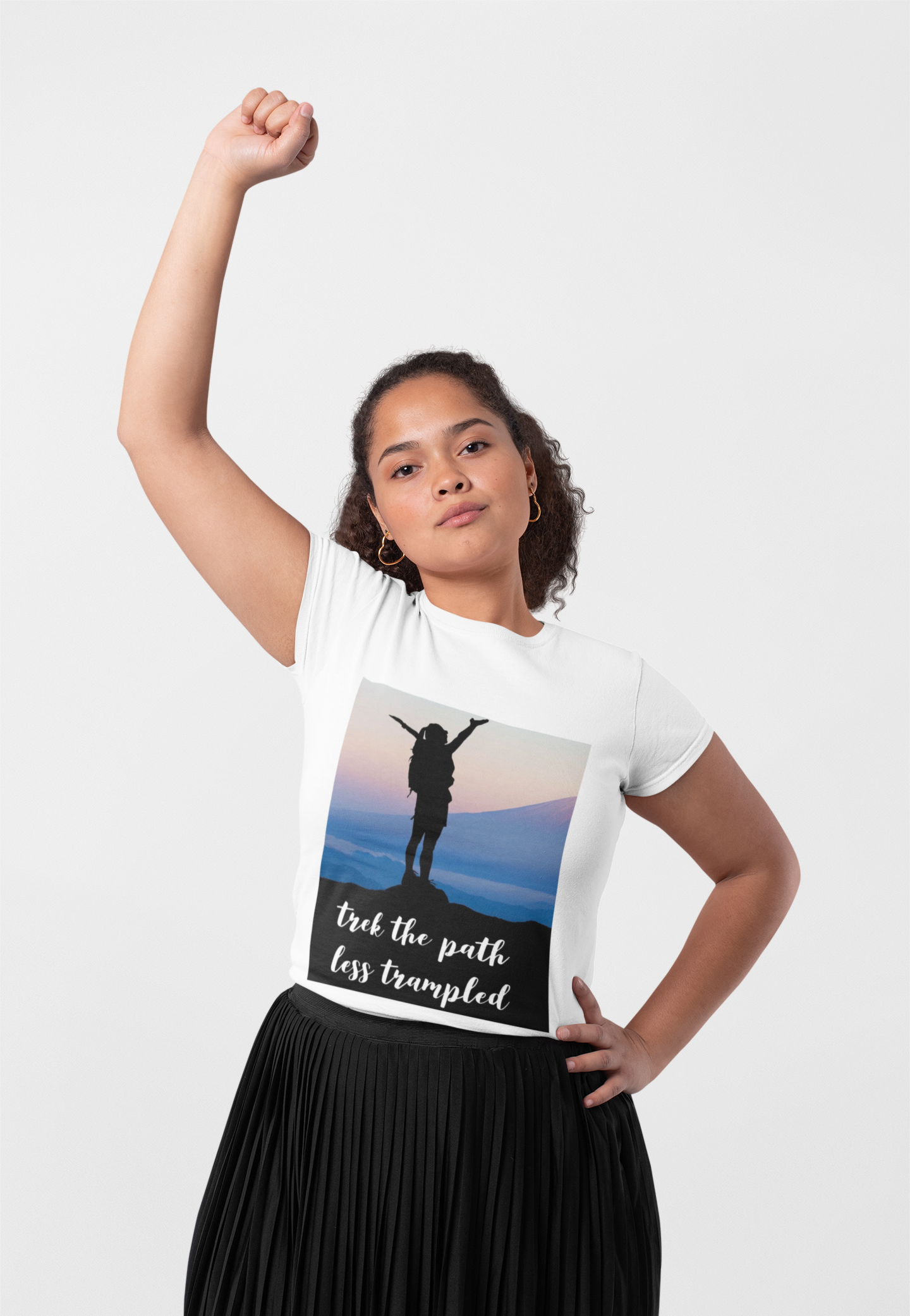 Path Less Taken Tee — Funny 'Taking the Path Less Traveled' Quote