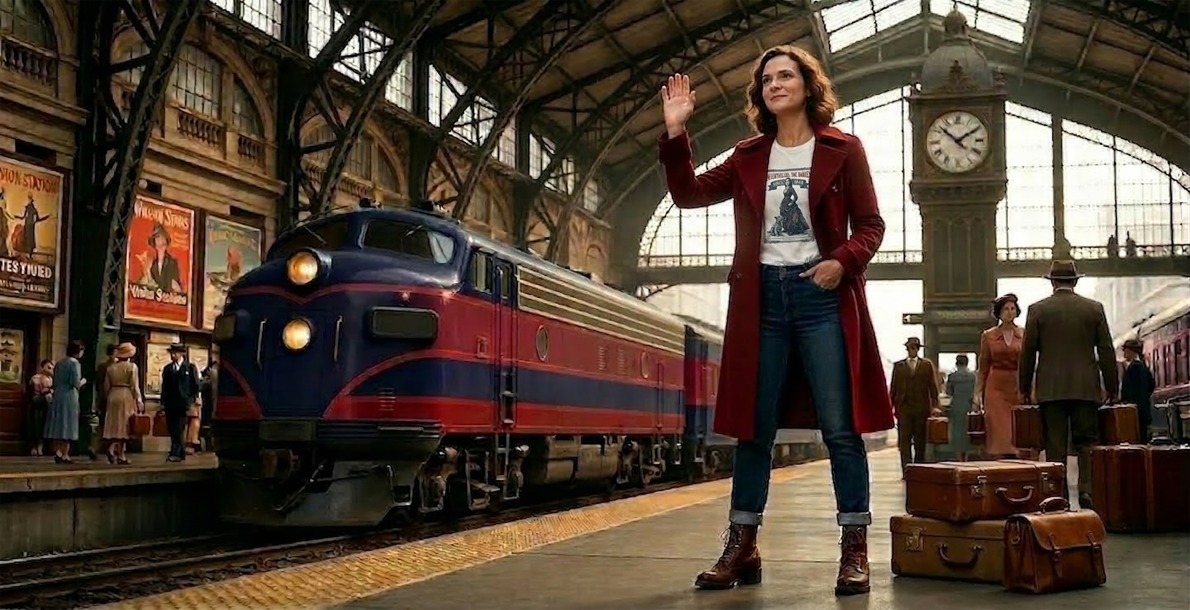 'Nevertheless, She Barked' Graphic Tee — Vintage Women's History Month t-shirt product thumbnail image 'Nevertheless, She Barked' Graphic Tee — Vintage Women's History Month t-shirt product thumbnail image