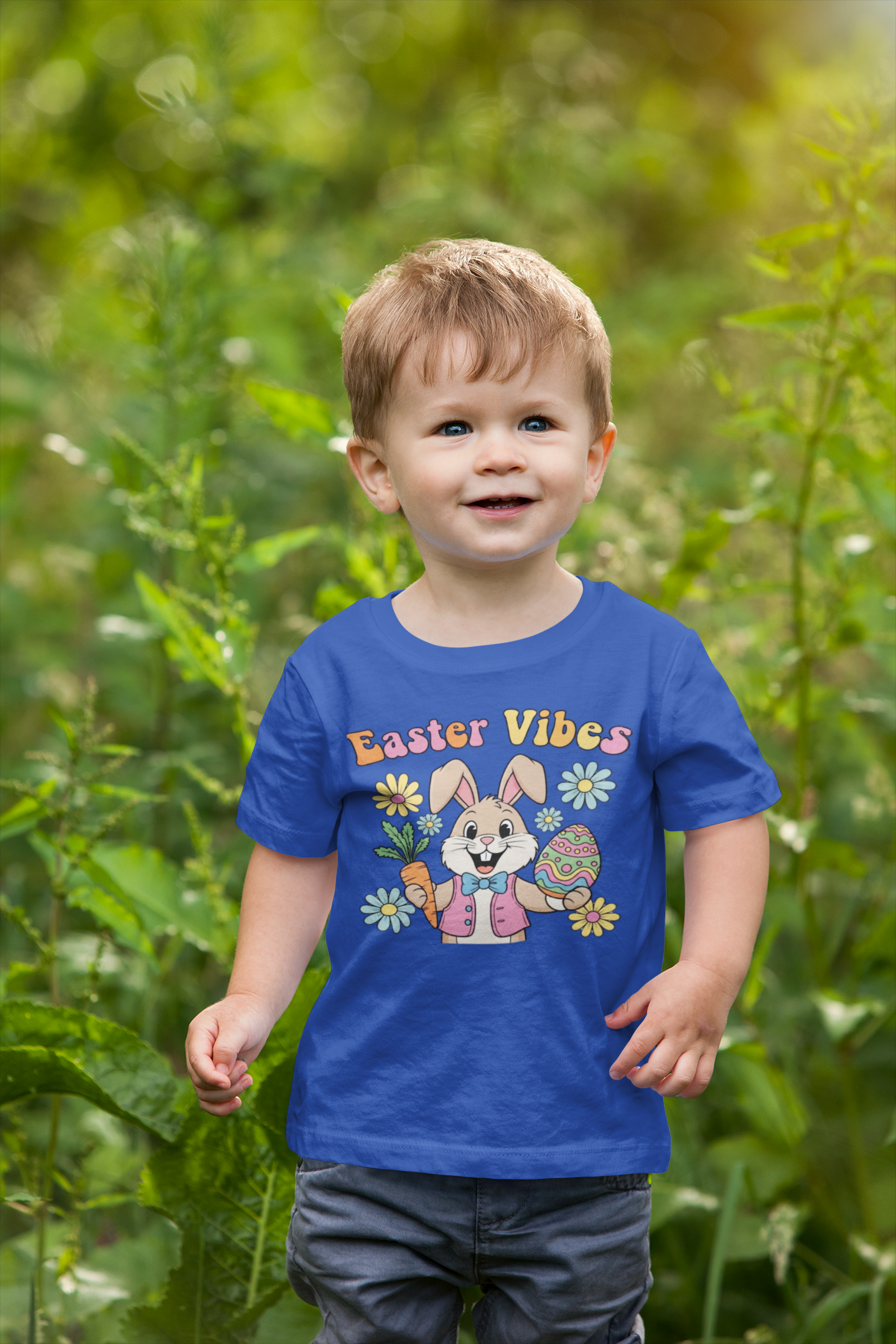 Easter Vibes Toddler Shirt, Cute Bunny Easter T-Shirt for Kids, Spring Holiday Tee, Easter Bunny Toddler Outfit, Boy Girl Easter Shirt, Kids Easter Tee product thumbnail image Easter Vibes Toddler Shirt, Cute Bunny Easter T-Shirt for Kids, Spring Holiday Tee, Easter Bunny Toddler Outfit, Boy Girl Easter Shirt, Kids Easter Tee product thumbnail image