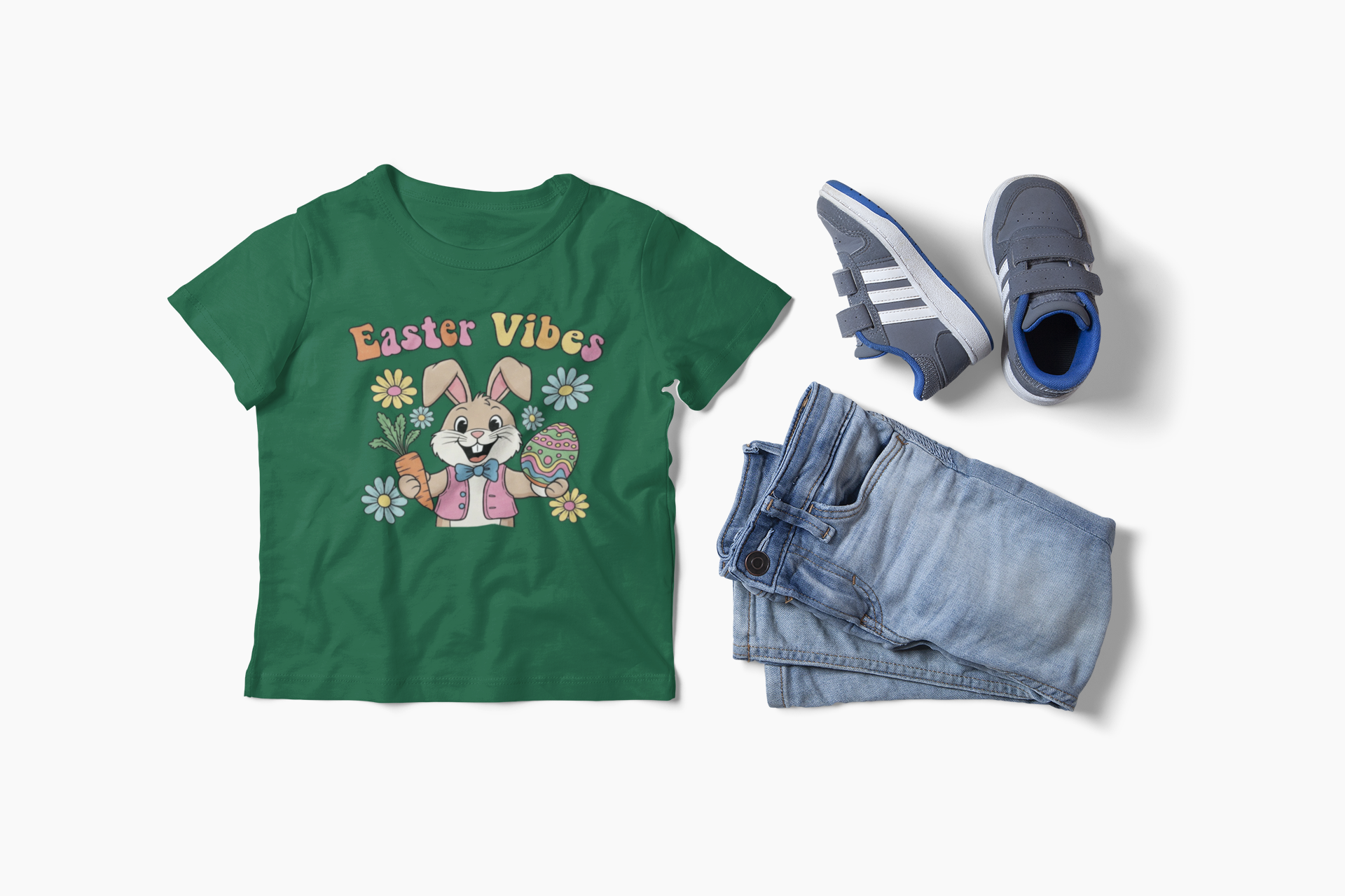 Easter Vibes Toddler Shirt, Cute Bunny Easter T-Shirt for Kids, Spring Holiday Tee, Easter Bunny Toddler Outfit, Boy Girl Easter Shirt, Kids Easter Tee product thumbnail image Easter Vibes Toddler Shirt, Cute Bunny Easter T-Shirt for Kids, Spring Holiday Tee, Easter Bunny Toddler Outfit, Boy Girl Easter Shirt, Kids Easter Tee product thumbnail image