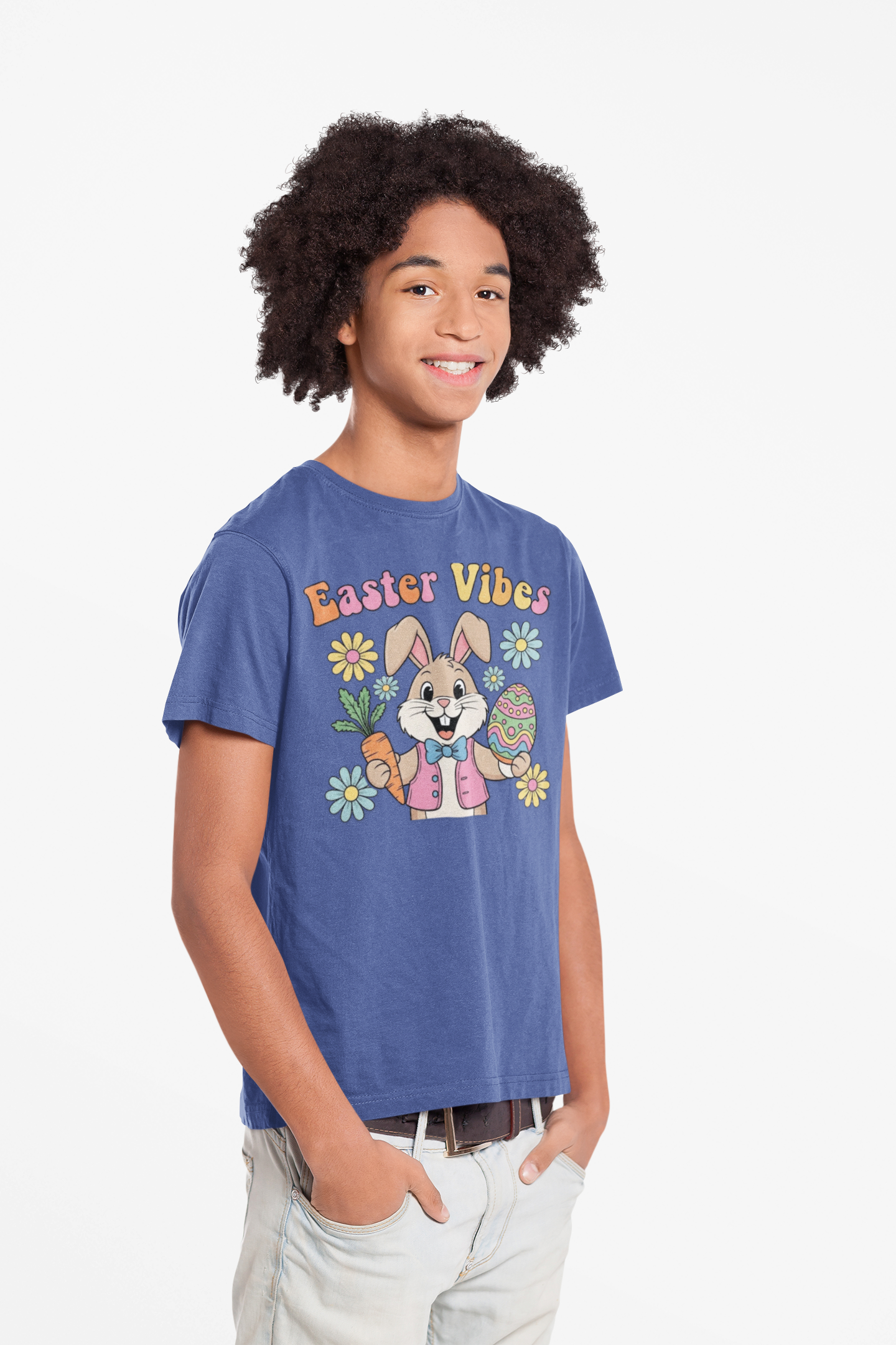 Easter Vibes Youth Shirt, Kids Easter Bunny T-Shirt, Spring Holiday Shirt for Boys Girls, Cute Easter Egg Hunt Tee, Retro Easter Kids Shirt, Bunny Shirt product thumbnail image Easter Vibes Youth Shirt, Kids Easter Bunny T-Shirt, Spring Holiday Shirt for Boys Girls, Cute Easter Egg Hunt Tee, Retro Easter Kids Shirt, Bunny Shirt product thumbnail image