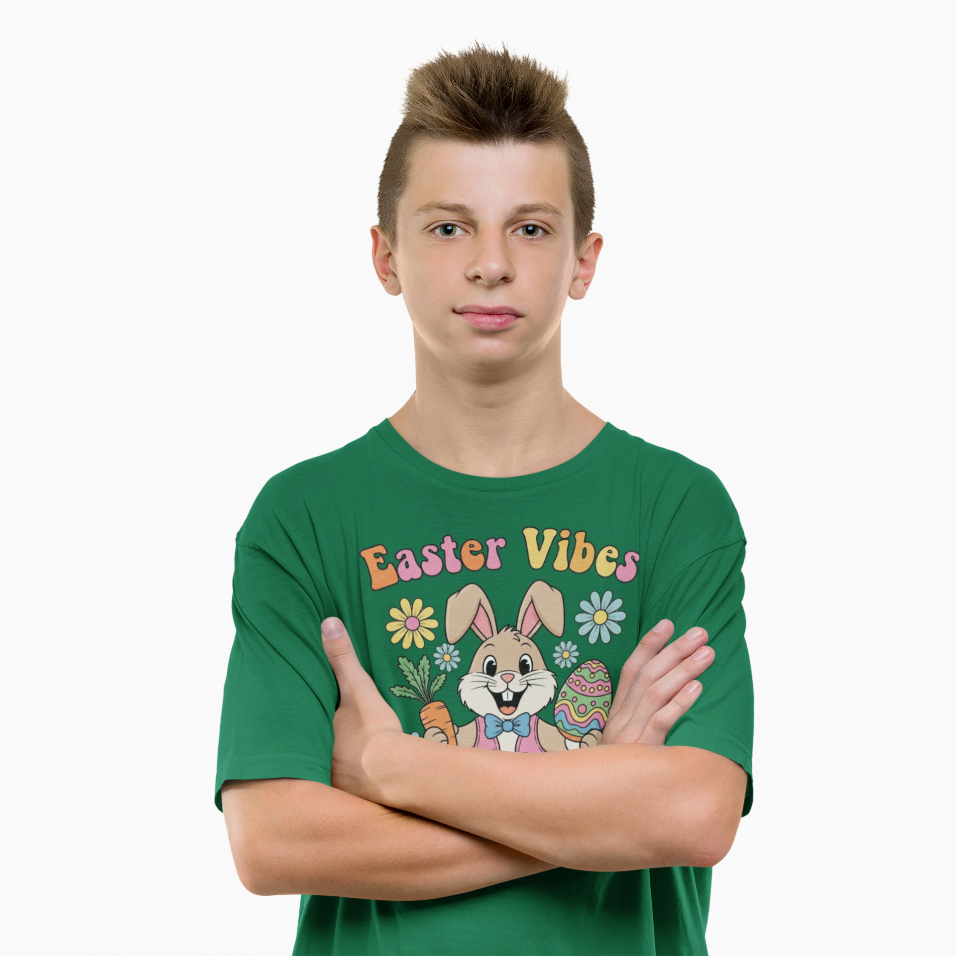 Easter Vibes Youth Shirt, Kids Easter Bunny T-Shirt, Spring Holiday Shirt for Boys Girls, Cute Easter Egg Hunt Tee, Retro Easter Kids Shirt, Bunny Shirt product thumbnail image Easter Vibes Youth Shirt, Kids Easter Bunny T-Shirt, Spring Holiday Shirt for Boys Girls, Cute Easter Egg Hunt Tee, Retro Easter Kids Shirt, Bunny Shirt product thumbnail image