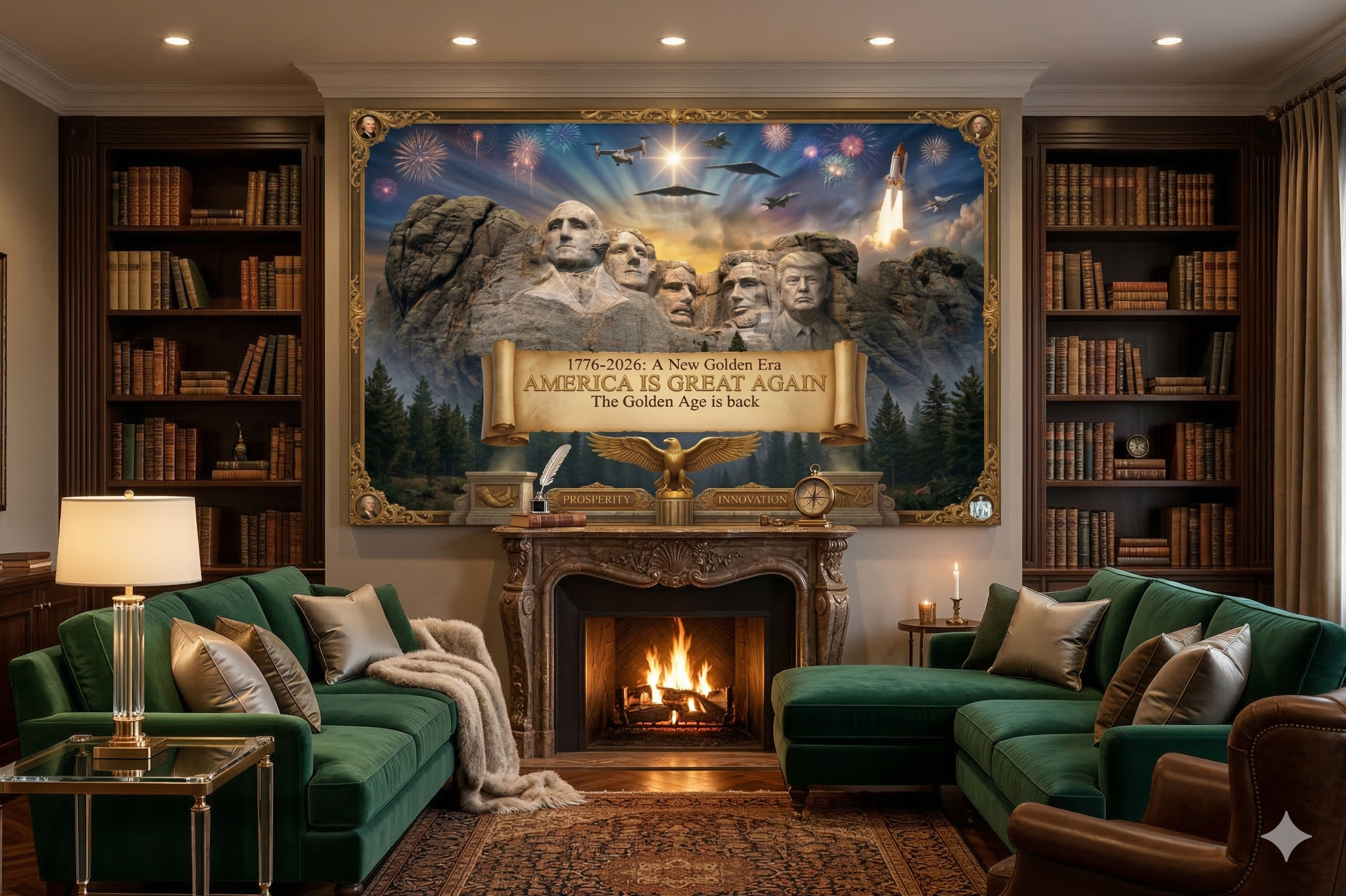 America's 250th Celebration Matte Canvas — July 4, 2026 Stretched Wall Art product thumbnail image America's 250th Celebration Matte Canvas — July 4, 2026 Stretched Wall Art product thumbnail image