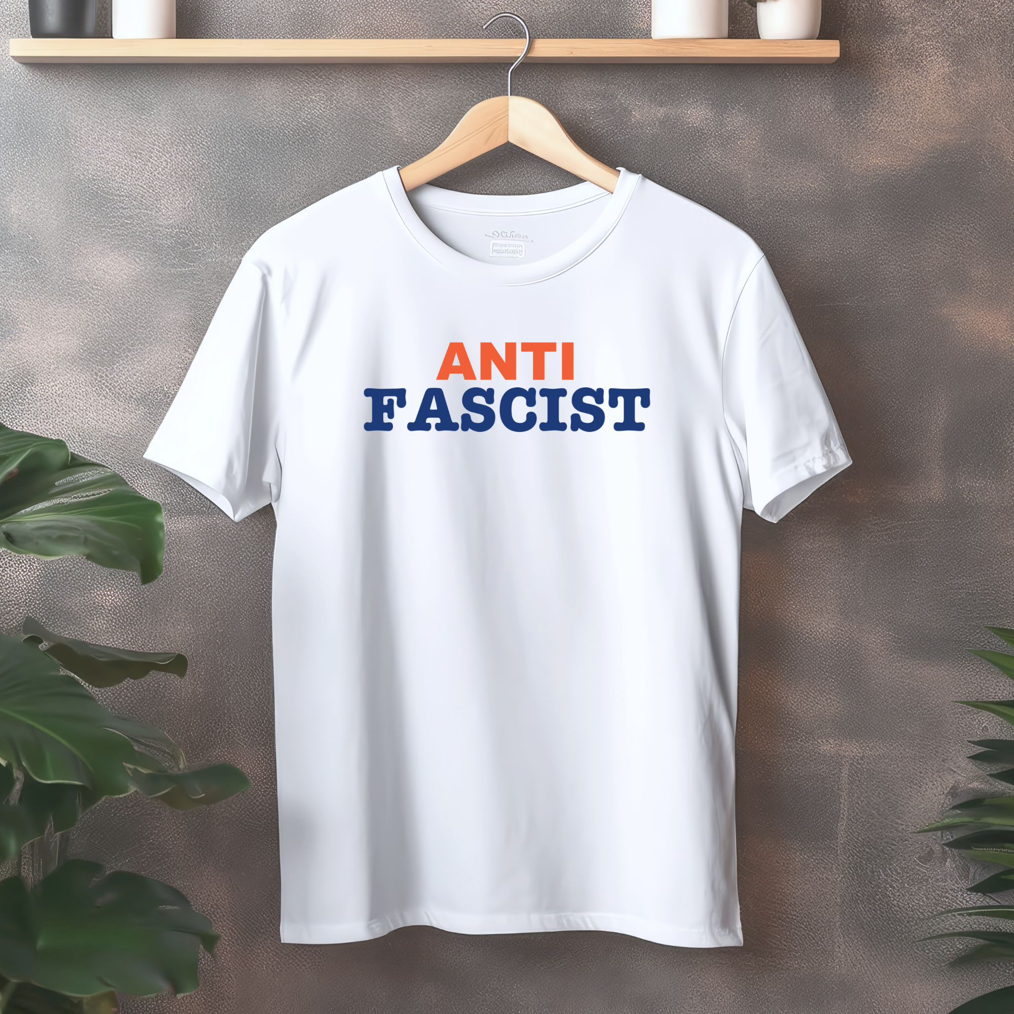 Anti-Fascist T-Shirt. Resistance Gear, Activist Tee, Pro-Democracy Apparel