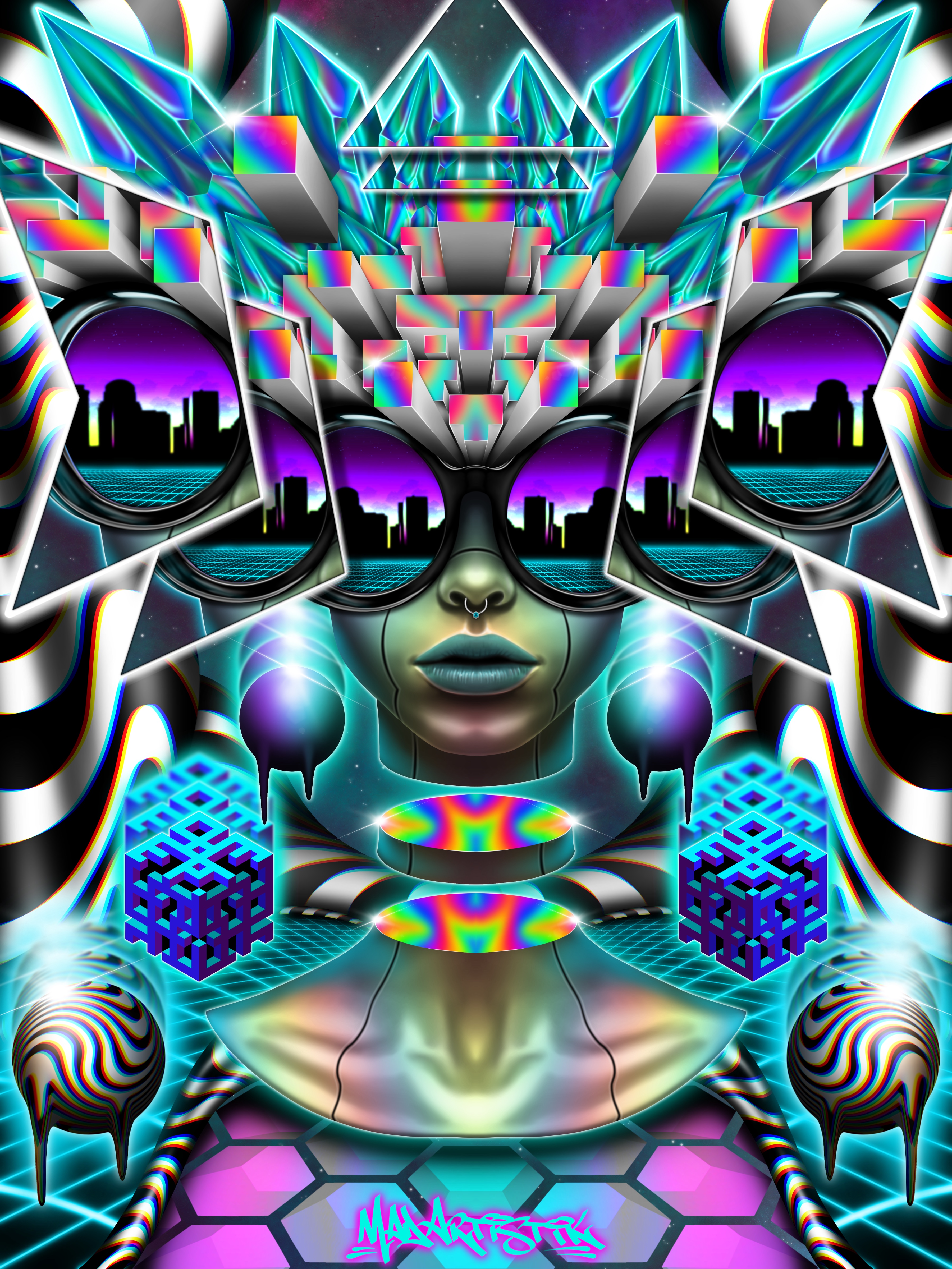 “Conscious Expanse” — Poster product thumbnail image