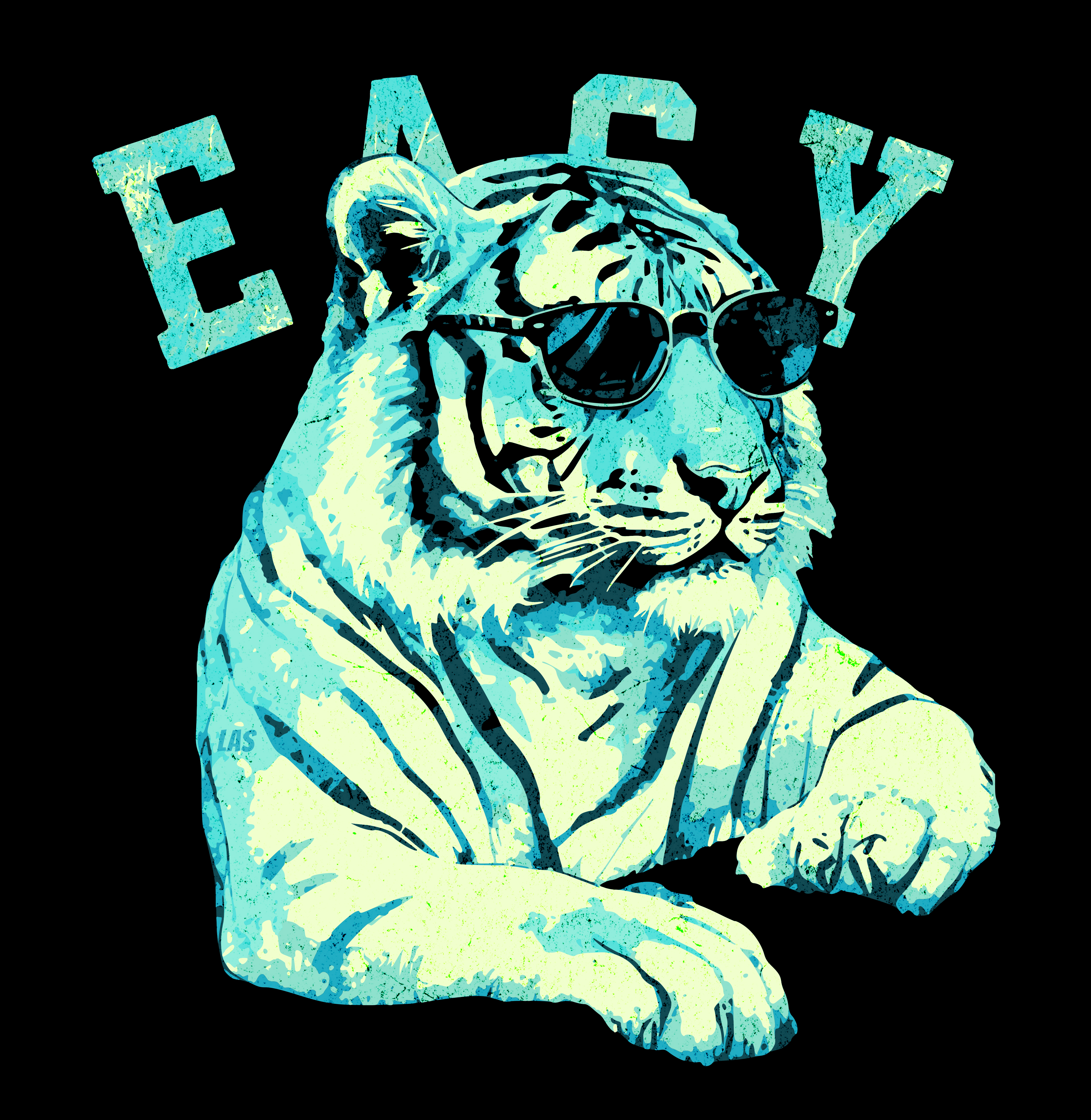 LAS "Ain't Easy Being Green" Cotton Short Sleeve Tee — Youth Soft Athletic T-Shirt