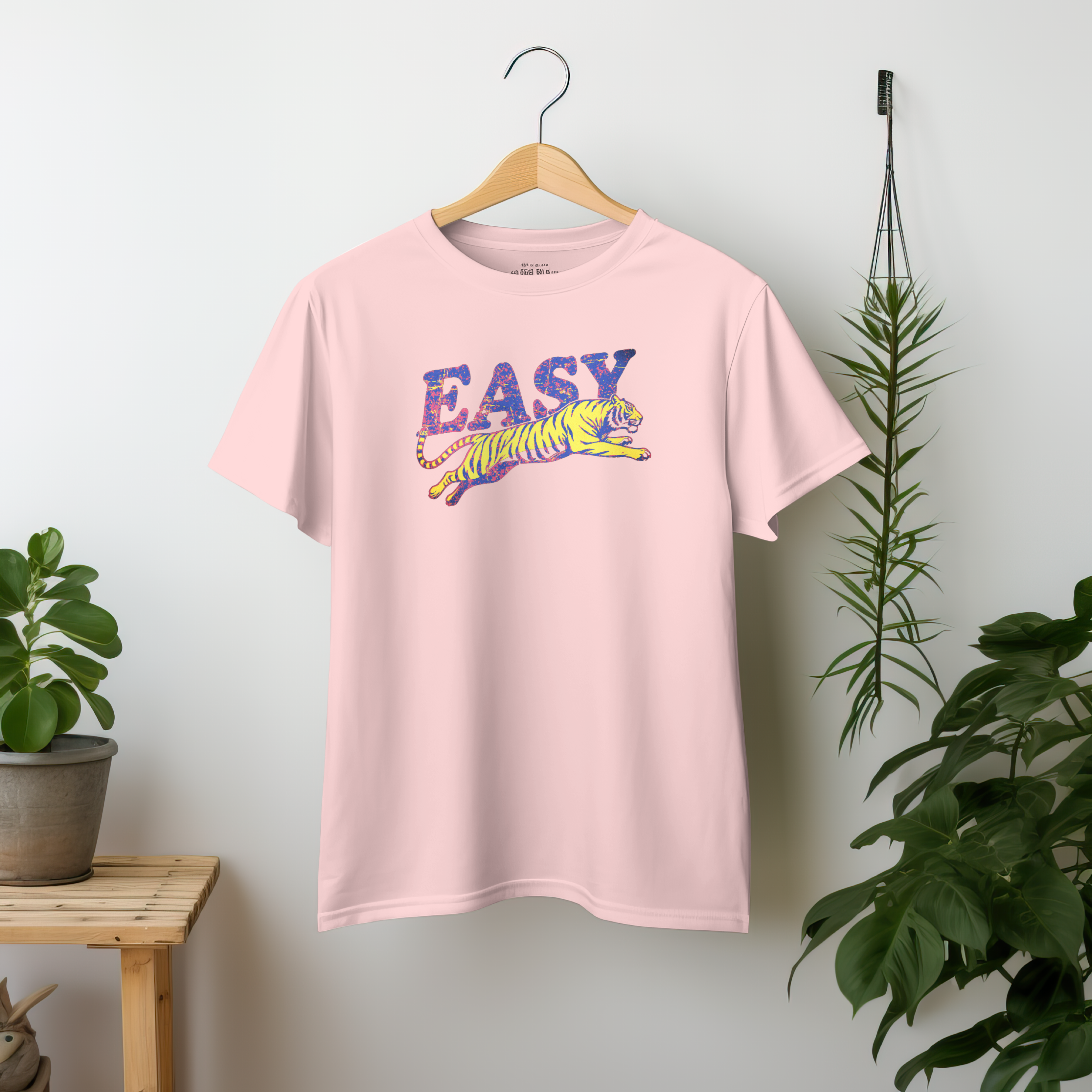 LAS "Easy Tiger Jump" Cotton Short Sleeve Tee — Youth Soft Athletic T-Shirt product thumbnail image