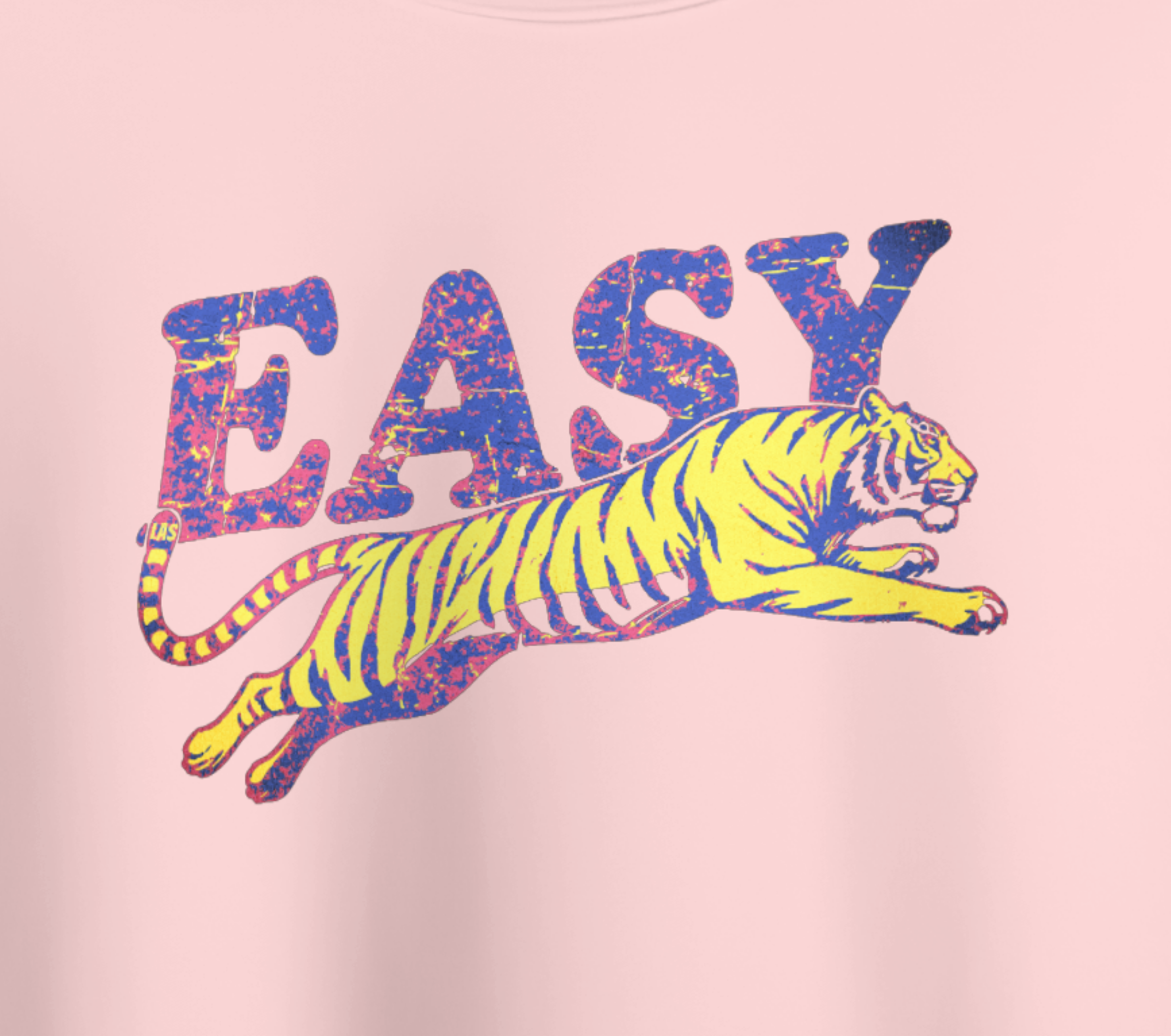 LAS "Easy Tiger Jump" Cotton Short Sleeve Tee — Youth Soft Athletic T-Shirt product thumbnail image