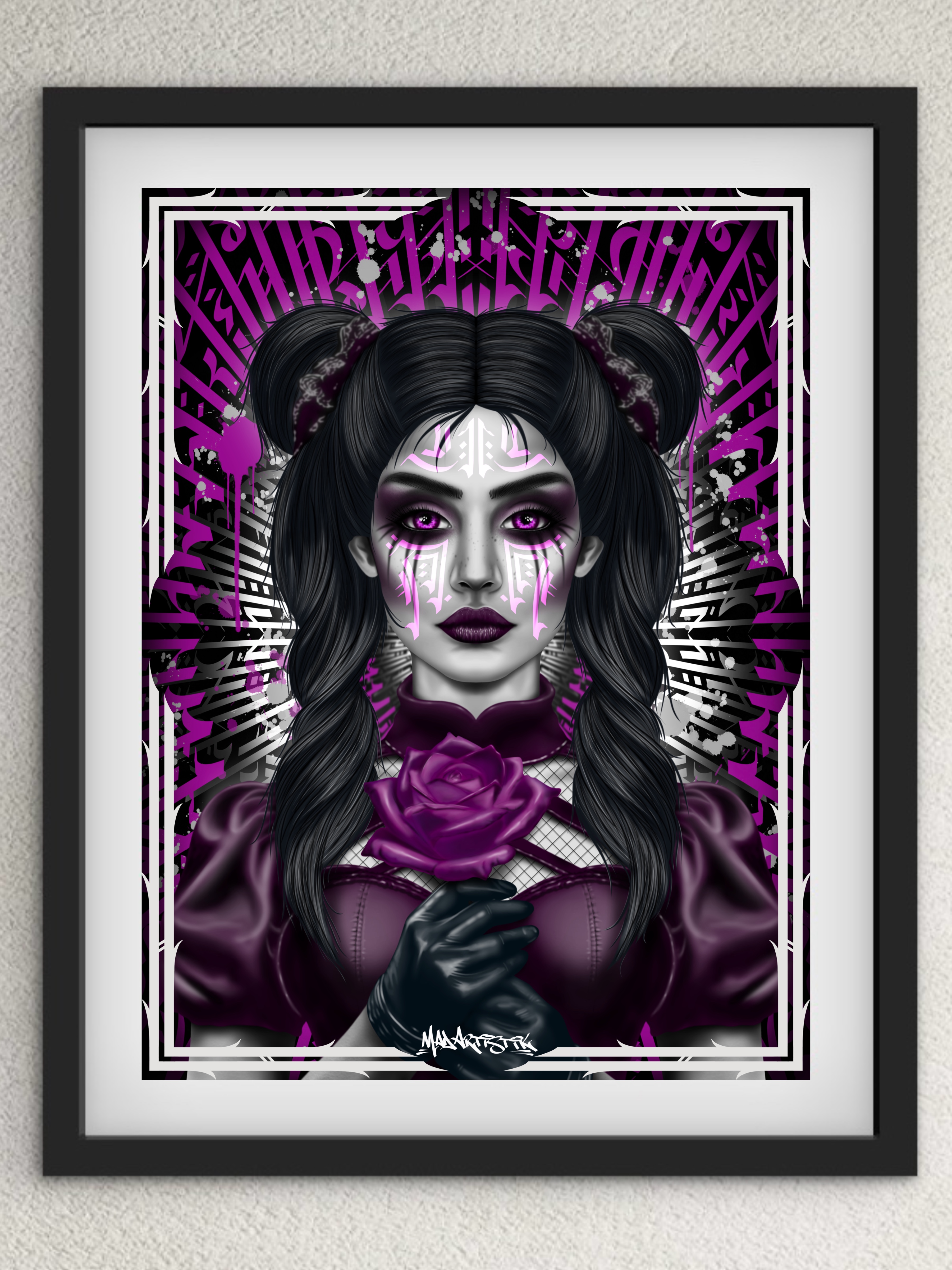 “Rose for the Wicked” — Poster product thumbnail image “Rose for the Wicked” — Poster product thumbnail image