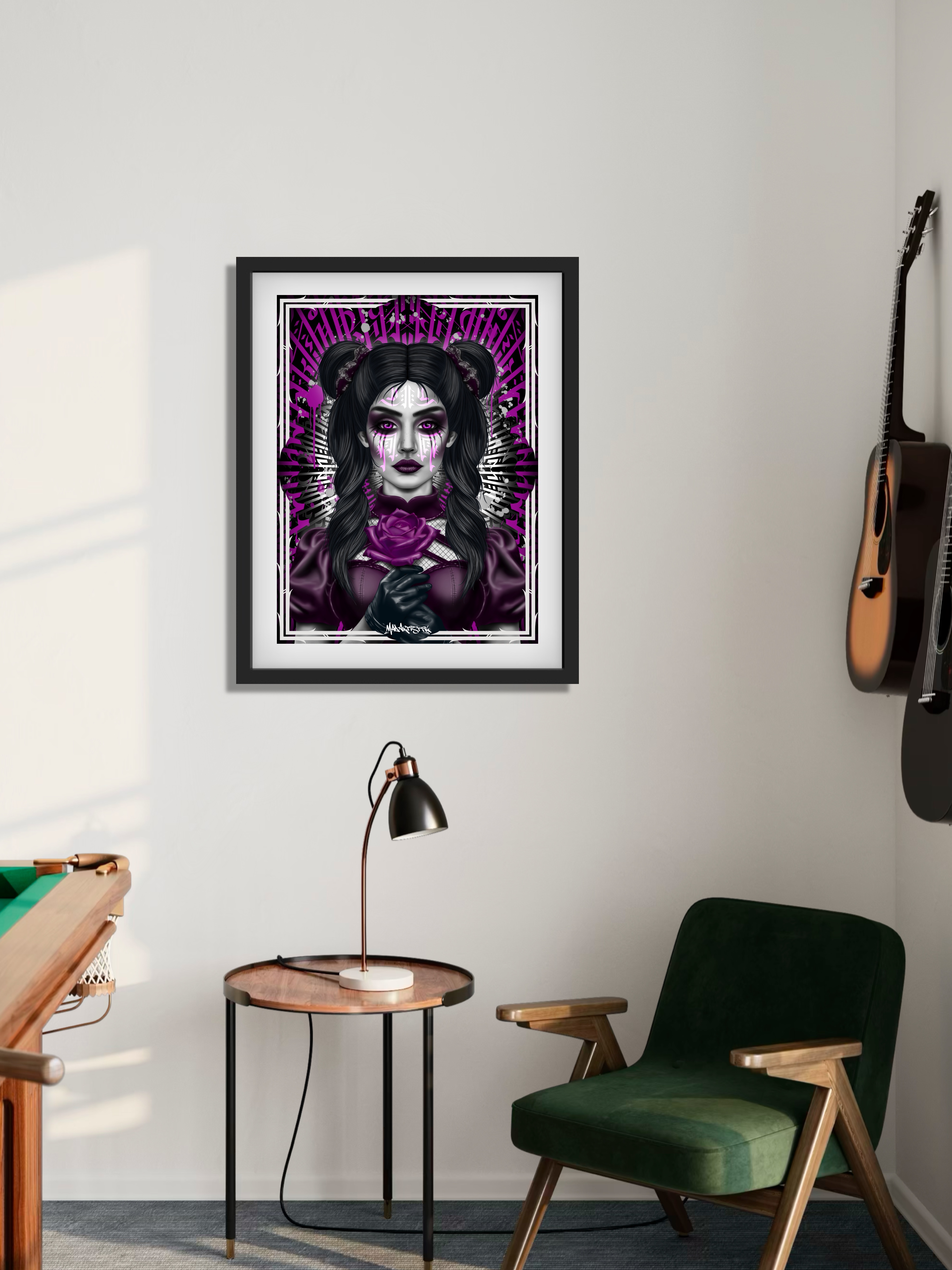 “Rose for the Wicked” — Poster product thumbnail image “Rose for the Wicked” — Poster product thumbnail image