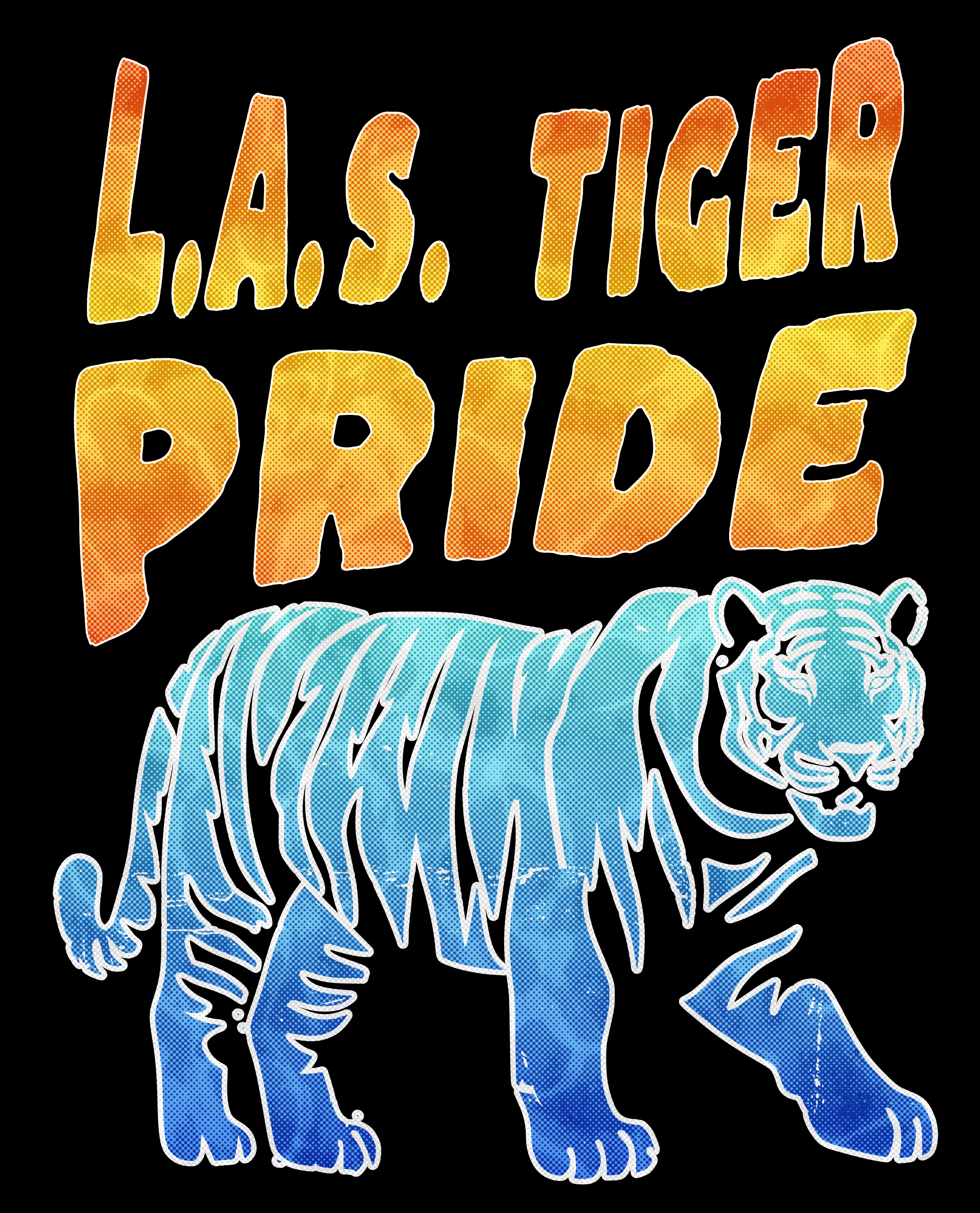 LAS "Tiger Pride" Cotton Short Sleeve Tee — Youth Soft Athletic T-Shirt product thumbnail image LAS "Tiger Pride" Cotton Short Sleeve Tee — Youth Soft Athletic T-Shirt product thumbnail image