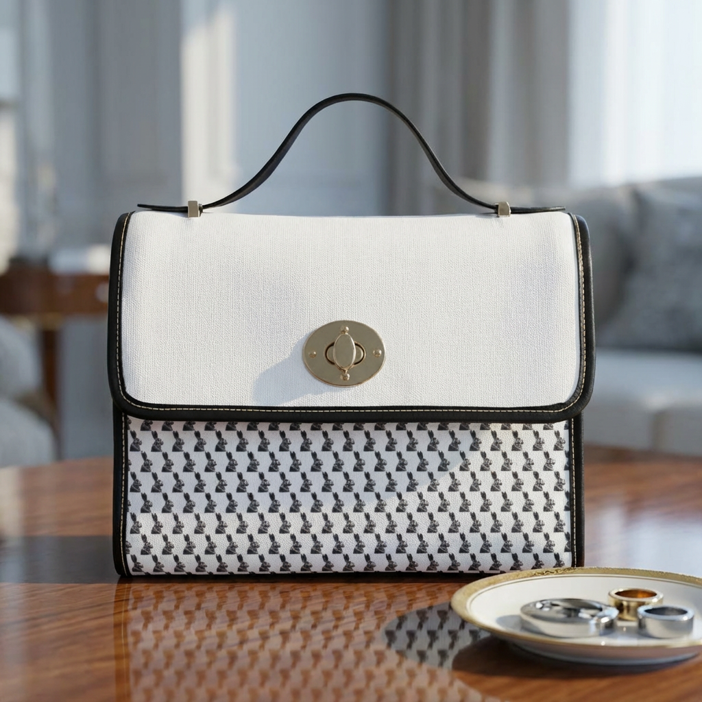 White Waterproof Canvas Bag product thumbnail image White Waterproof Canvas Bag product thumbnail image