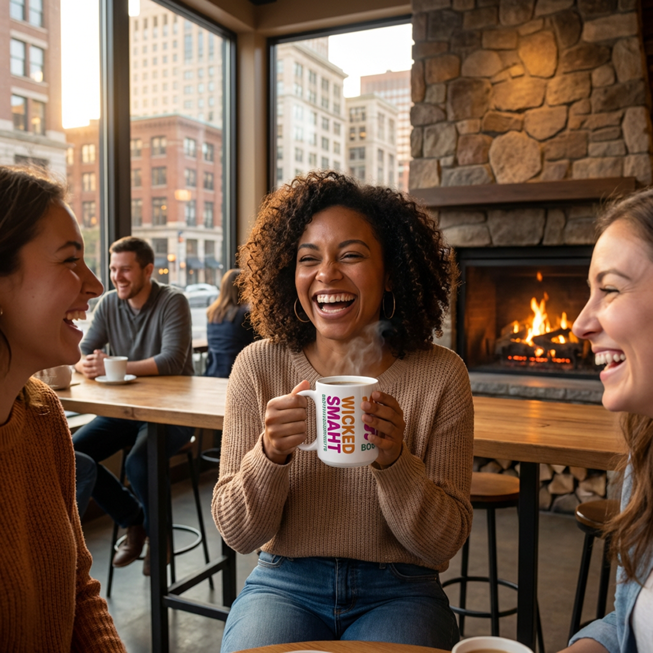 Wicked Smaht Boston Mug | Funny Accent Gift | 15oz Ceramic Coffee Mug | Boston Gift product thumbnail image Wicked Smaht Boston Mug | Funny Accent Gift | 15oz Ceramic Coffee Mug | Boston Gift product thumbnail image