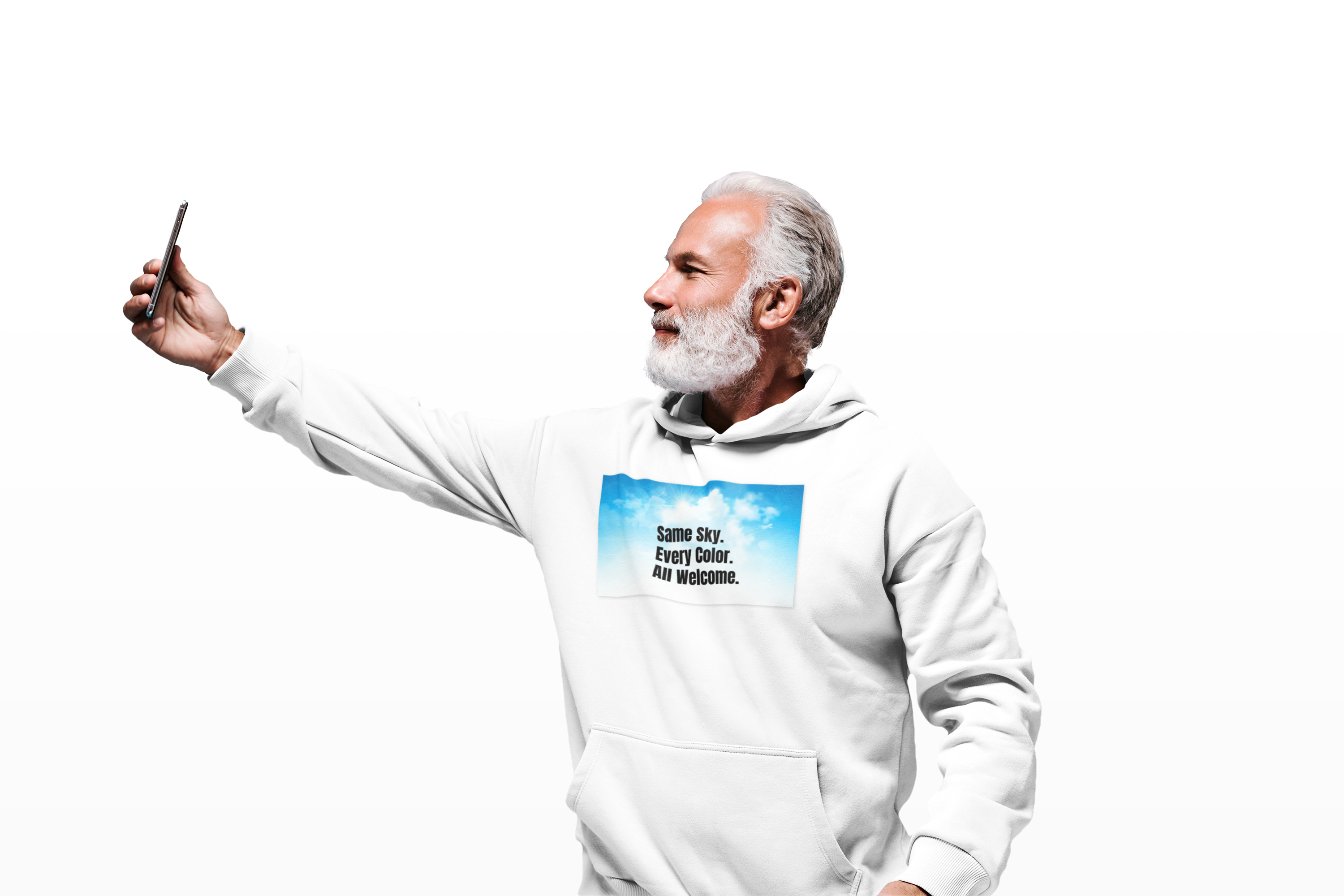 Inclusive Quote on Hoodie, Three-Panel Fleece product thumbnail image Inclusive Quote on Hoodie, Three-Panel Fleece product thumbnail image