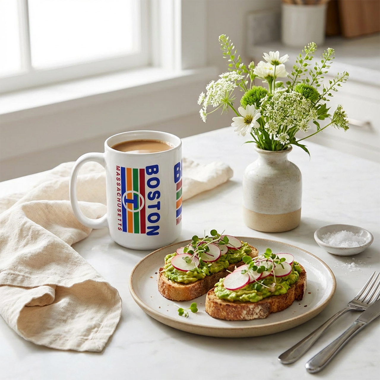 Boston MBTA Subway Lines 15oz Ceramic Mug | Retro T Logo Boston Massachusetts Gift product thumbnail image Boston MBTA Subway Lines 15oz Ceramic Mug | Retro T Logo Boston Massachusetts Gift product thumbnail image