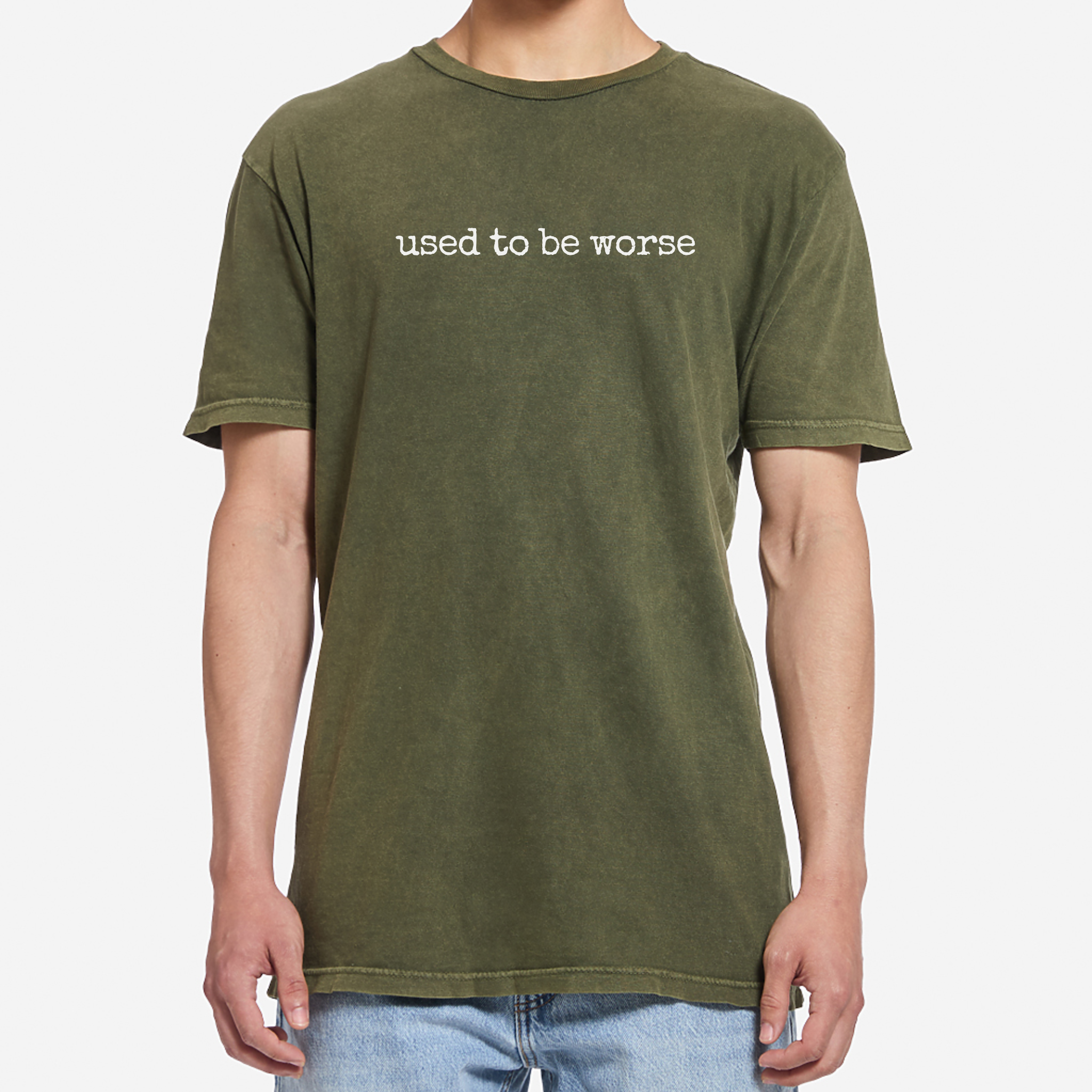 used to be worse | Vintage Mineral Wash Graphic Tee