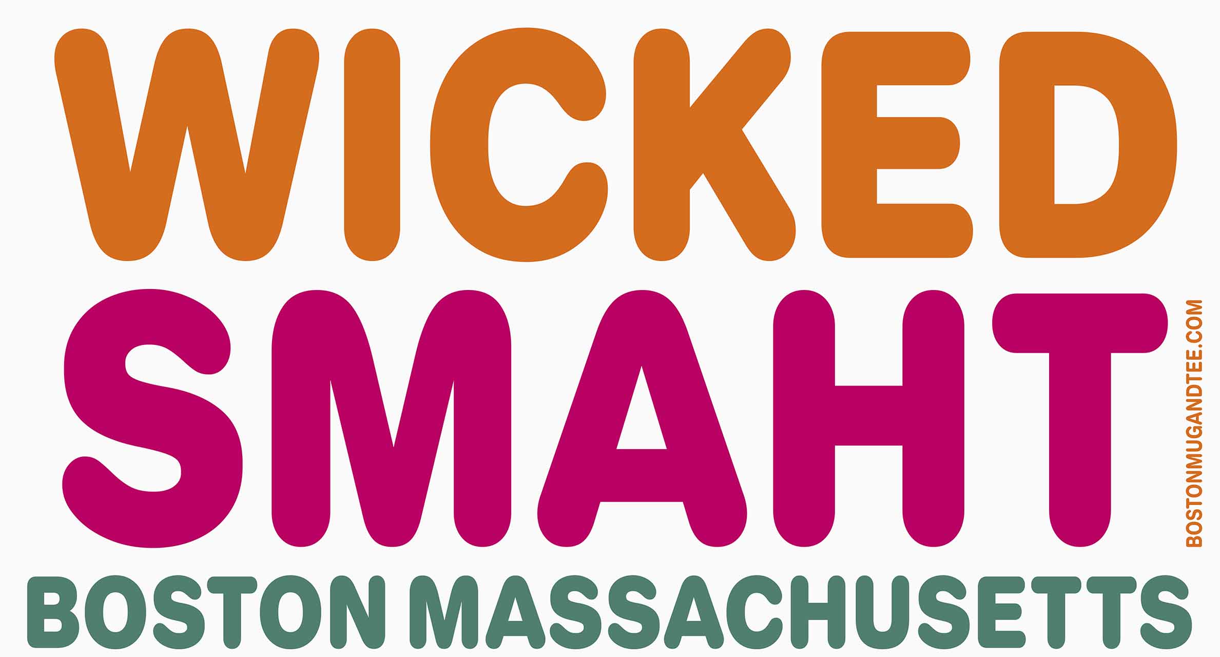 Wicked Smaht Boston Accent 15oz Coffee Mug product thumbnail image Wicked Smaht Boston Accent 15oz Coffee Mug product thumbnail image