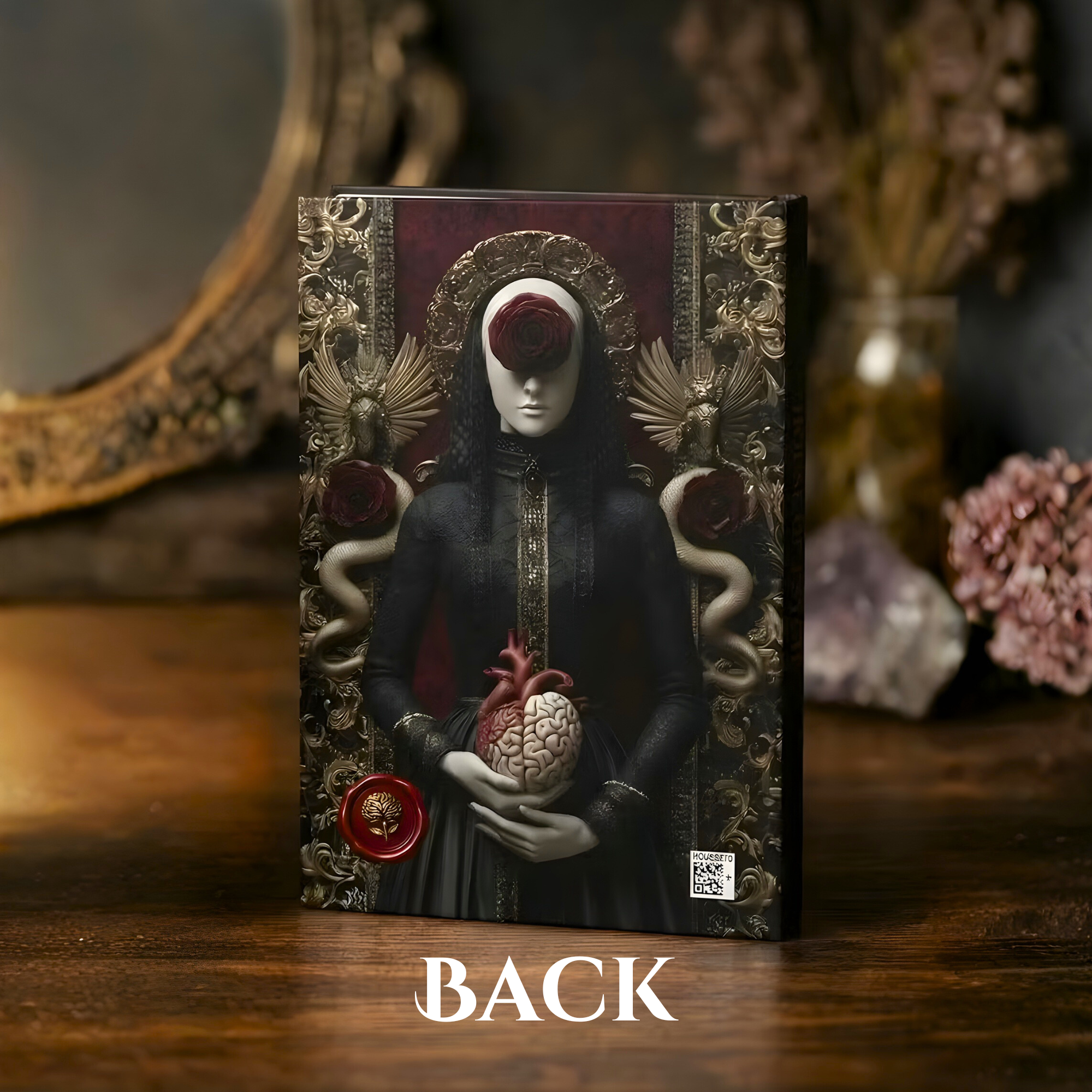 Dark Feminine Gothic Goddess Journal | Occult Aesthetic Hardcover Notebook | Divine Feminine Writing Journal product thumbnail image