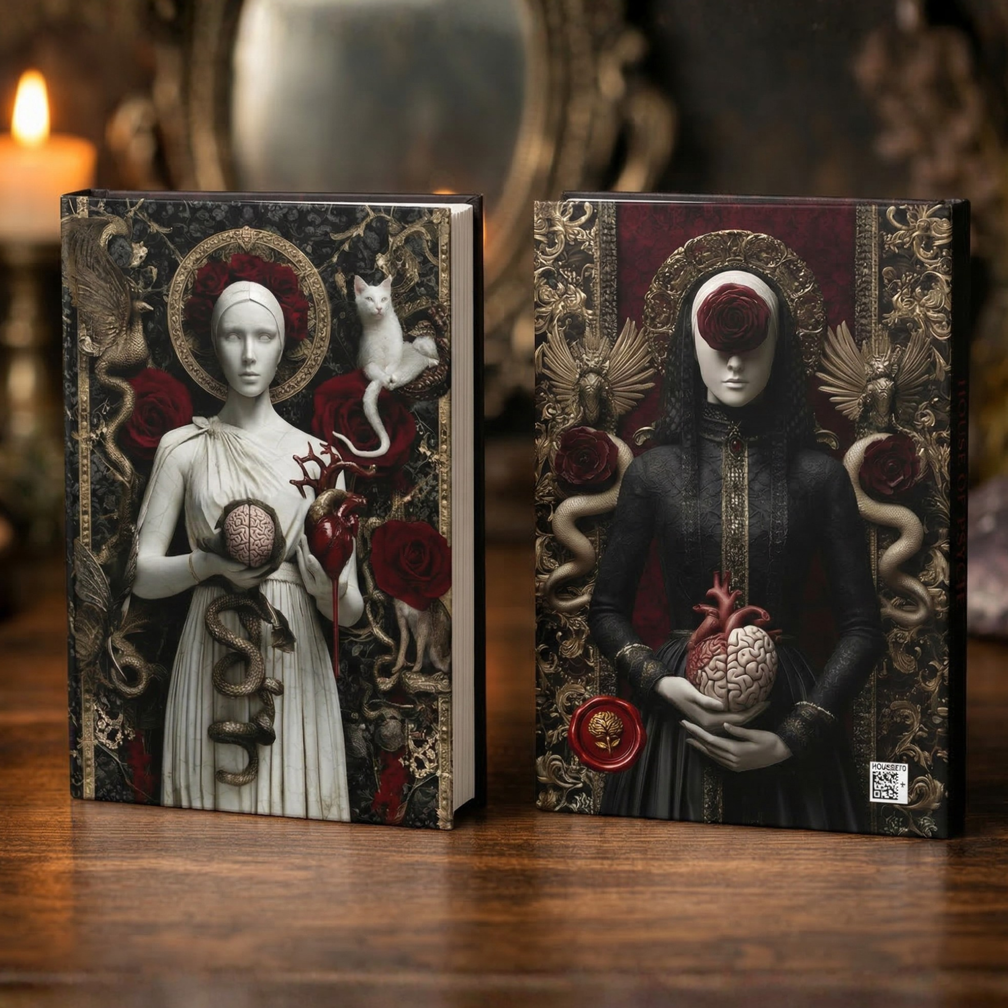 Dark Feminine Gothic Goddess Journal | Occult Aesthetic Hardcover Notebook | Divine Feminine Writing Journal product thumbnail image Dark Feminine Gothic Goddess Journal | Occult Aesthetic Hardcover Notebook | Divine Feminine Writing Journal product thumbnail image