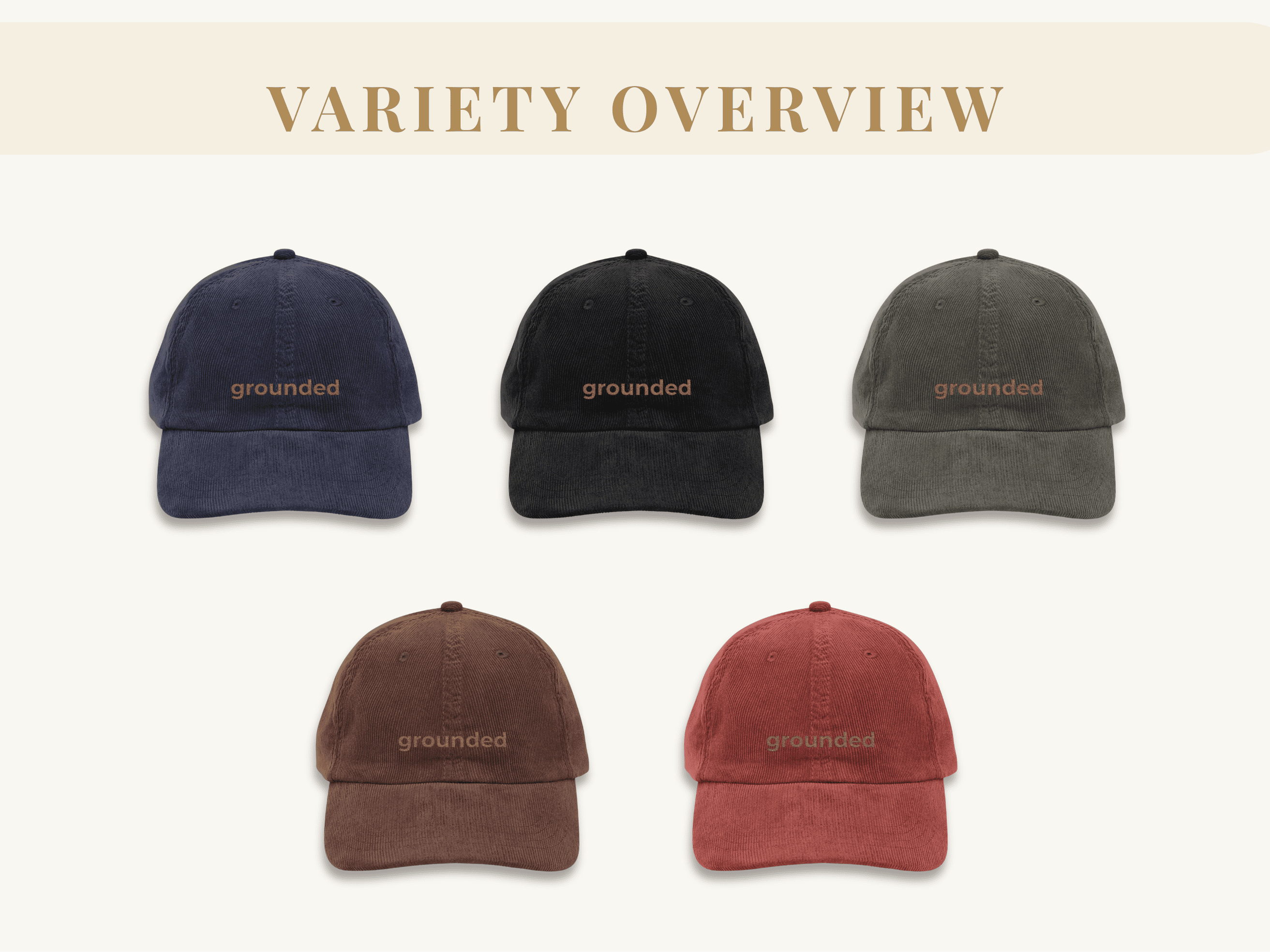 Grounded Corduroy Mental Health Hat, Somatic Wellness, Mindfulness, Vagus Nerve Gift, Aesthetic Streetwear, Retro Dad Cap product thumbnail image Grounded Corduroy Mental Health Hat, Somatic Wellness, Mindfulness, Vagus Nerve Gift, Aesthetic Streetwear, Retro Dad Cap product thumbnail image