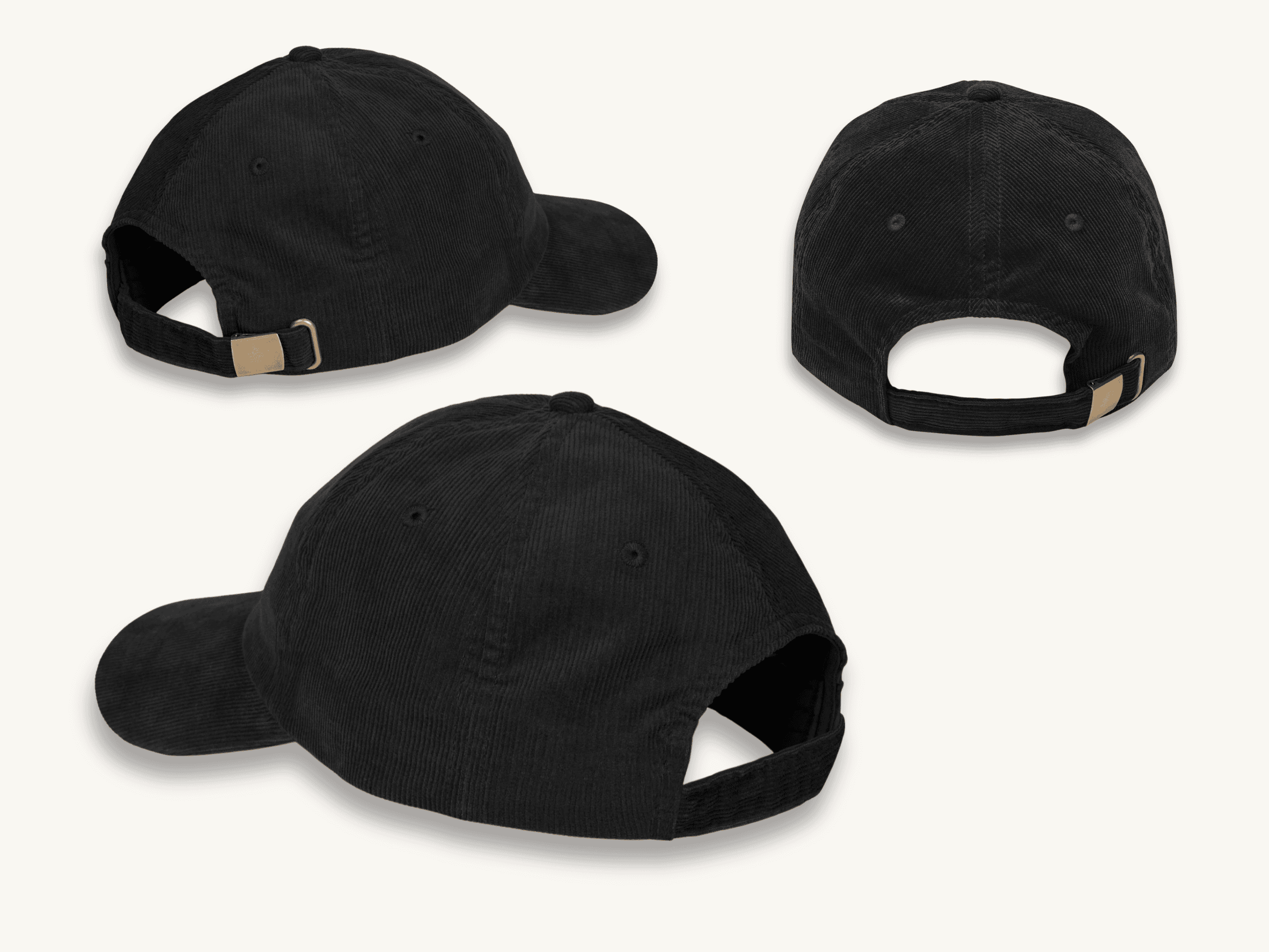 Resilient Corduroy Mental Health Hat, Somatic Wellness, Mindfulness, Vagus Nerve Gift, Aesthetic Streetwear, Retro Dad Cap product thumbnail image