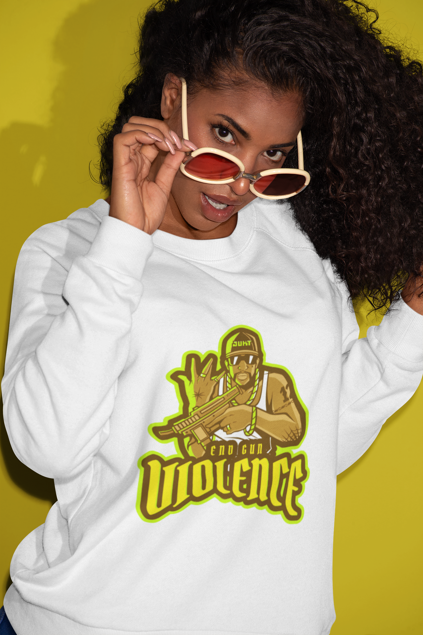 Crewneck Sweatshirt – BE GOOD IN THE HOOD Graphic Unisex Comfort Colors Sweatshirt | Streetwear Message | 6 Colors | LifeCoachDesigns.shop product thumbnail image