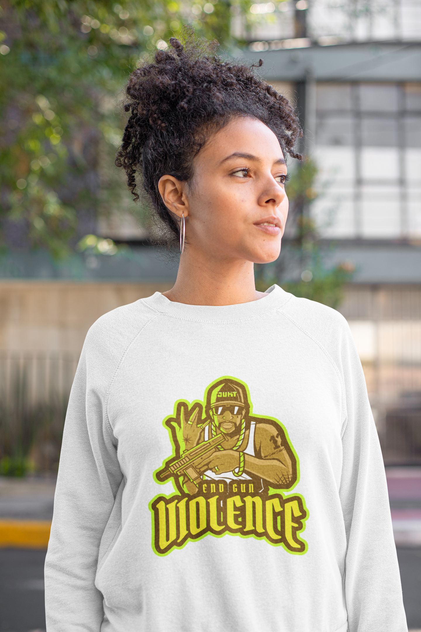 Crewneck Sweatshirt – BE GOOD IN THE HOOD Graphic Unisex Comfort Colors Sweatshirt | Streetwear Message | 6 Colors | LifeCoachDesigns.shop product thumbnail image