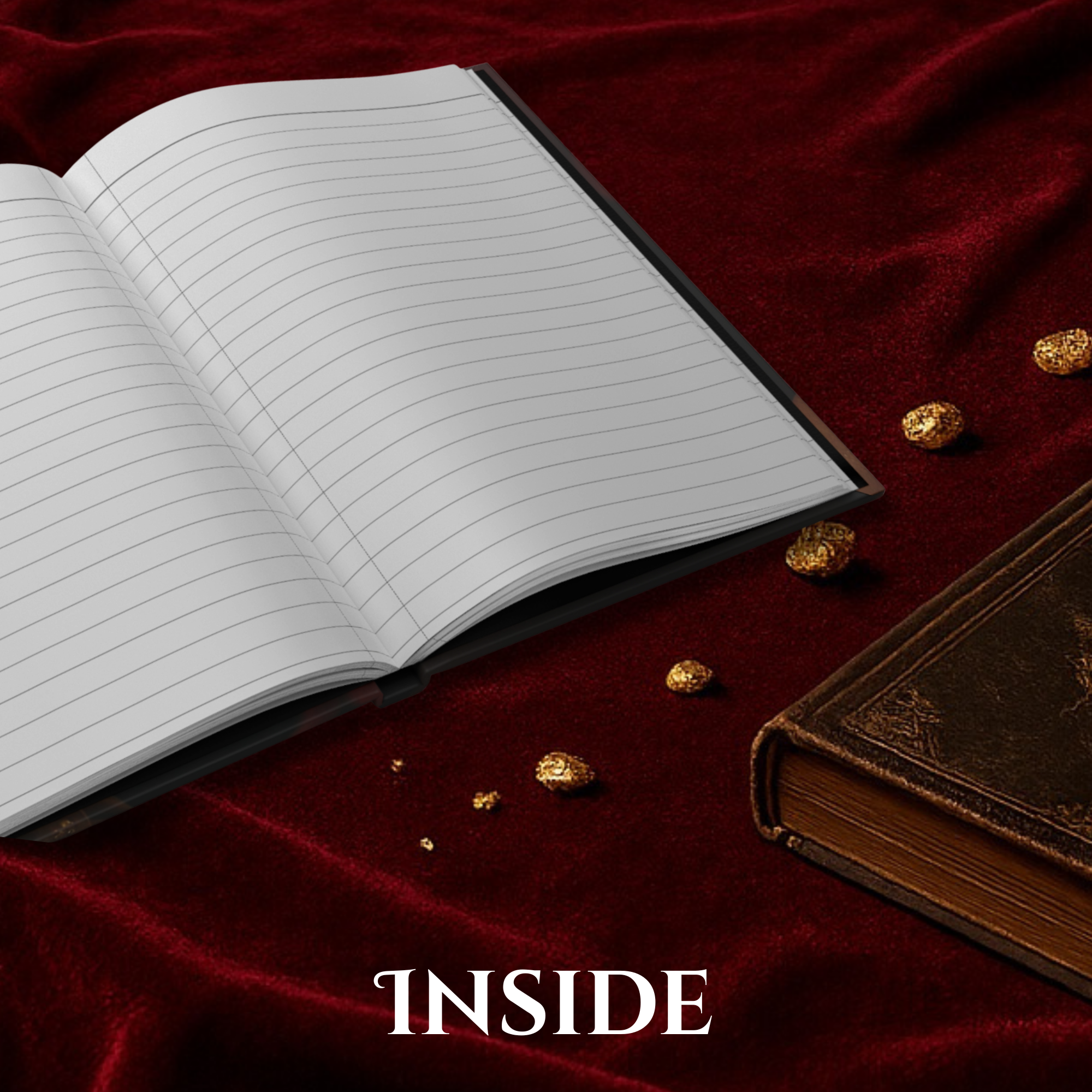 Psyche &amp; Passion Journal | Sacred Heart Anatomy Notebook | Dark Feminine Writing Journal | Occult Aesthetic Diary product thumbnail image