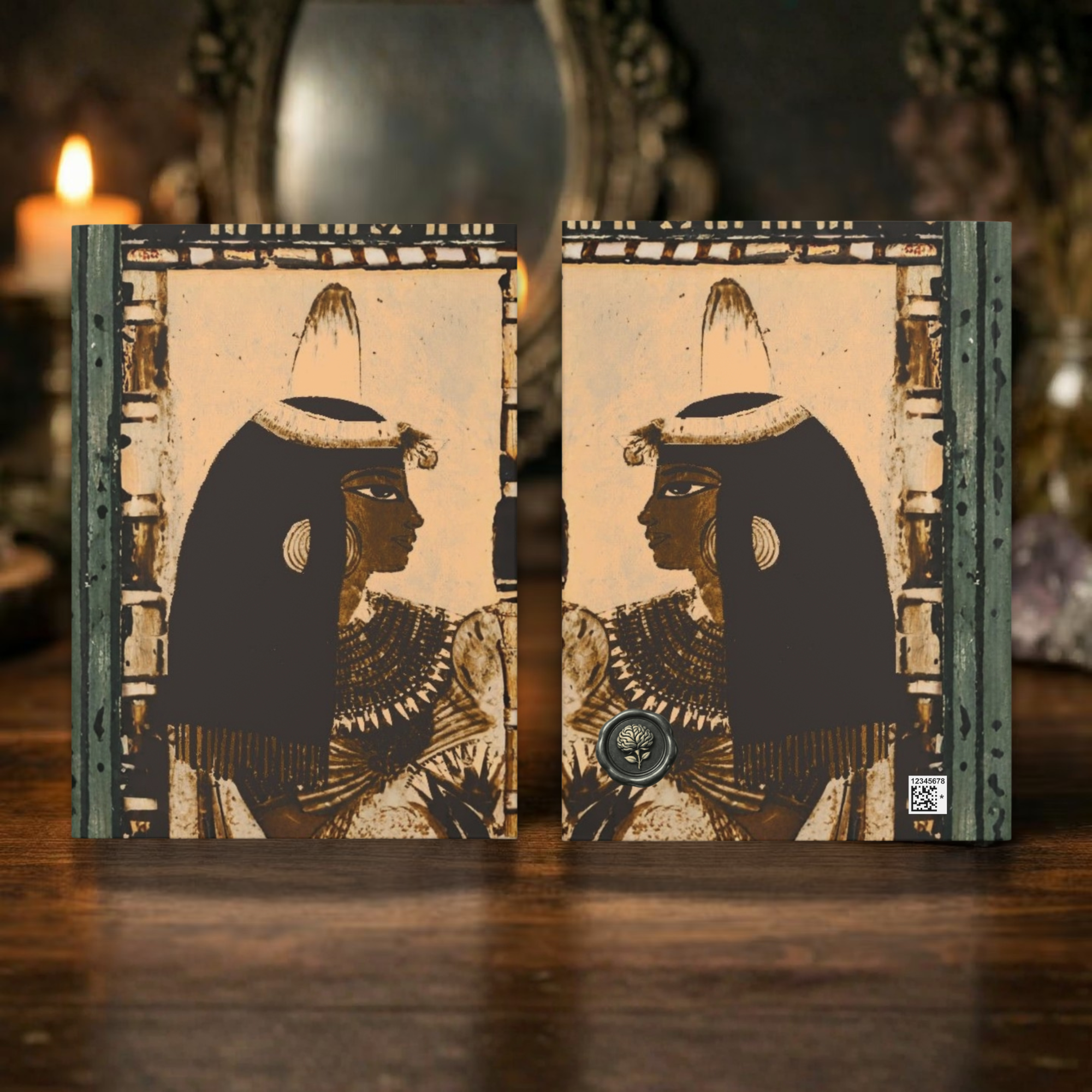 Ancient Egyptian Goddess Journal | Egyptian Mythology Notebook | Sacred Feminine Hardcover Journal | Egyptian Art Diary product thumbnail image Ancient Egyptian Goddess Journal | Egyptian Mythology Notebook | Sacred Feminine Hardcover Journal | Egyptian Art Diary product thumbnail image