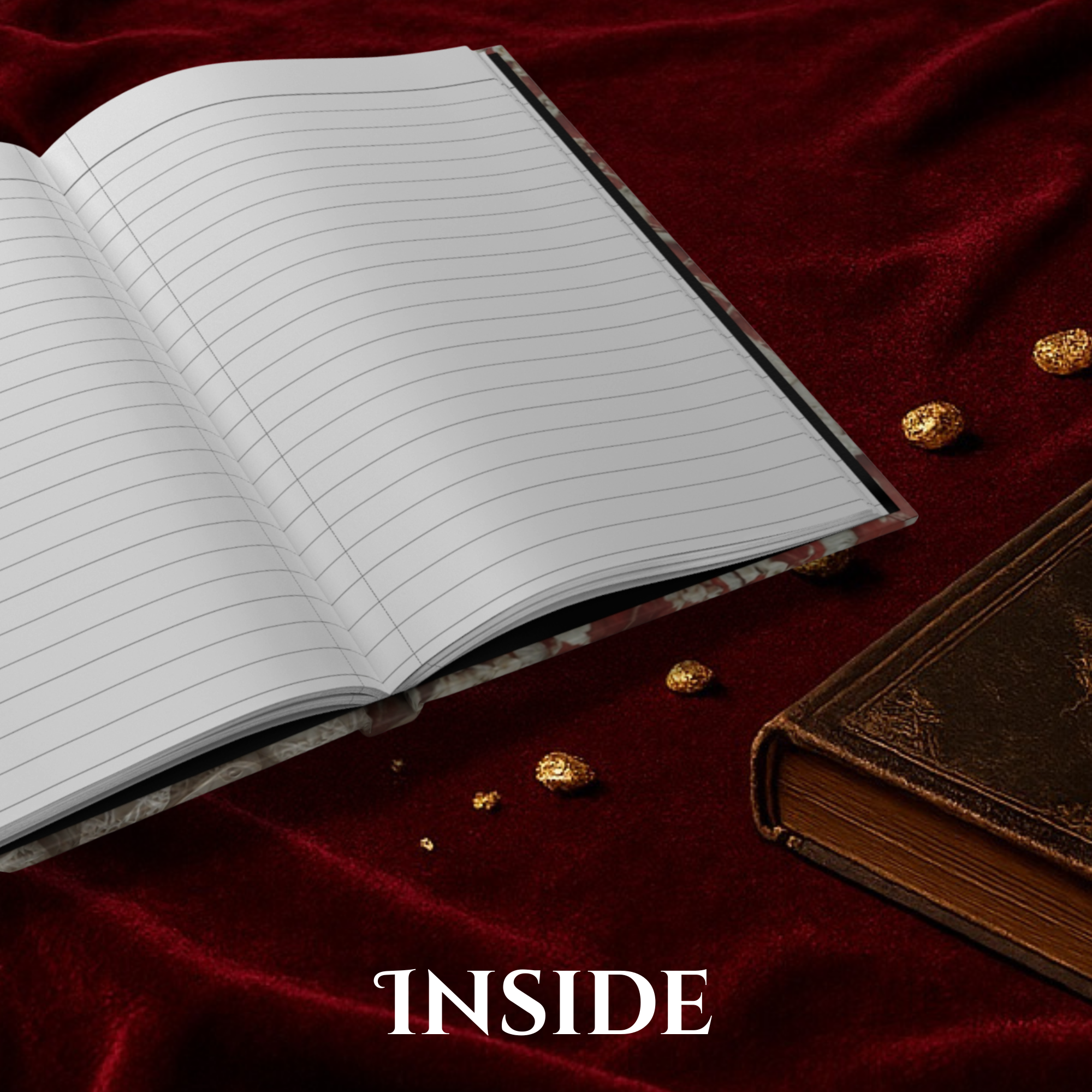 | Chinese Mythology Notebook | Sacred Feminine Spiritual Writing Journal | Lotus Goddess Diary product thumbnail image