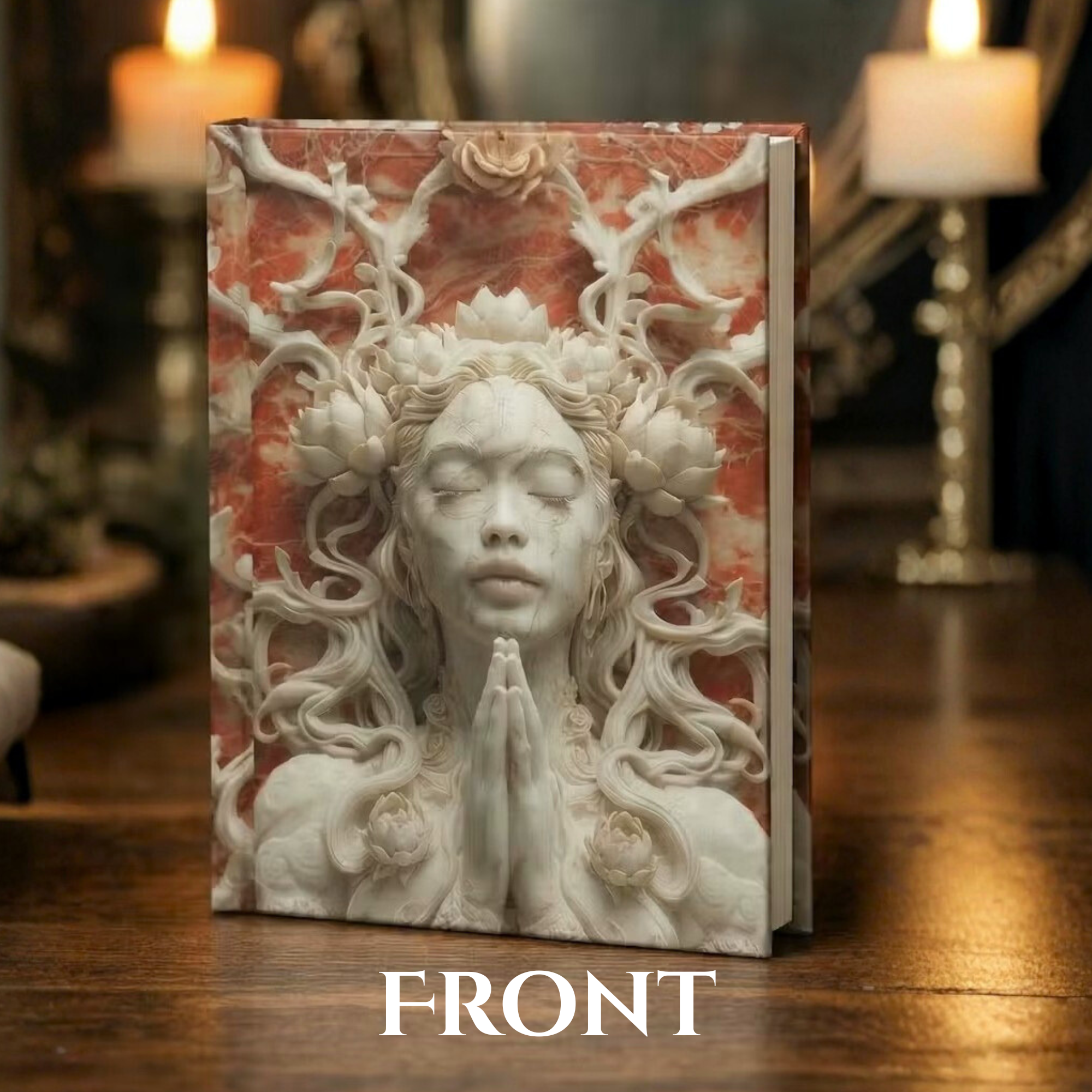 | Chinese Mythology Notebook | Sacred Feminine Spiritual Writing Journal | Lotus Goddess Diary product thumbnail image | Chinese Mythology Notebook | Sacred Feminine Spiritual Writing Journal | Lotus Goddess Diary product thumbnail image